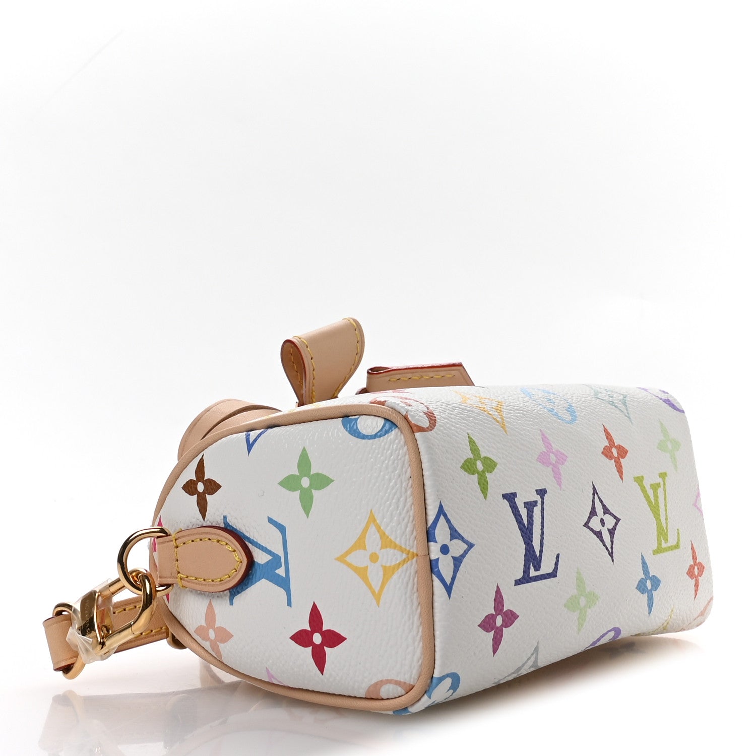 LV X TM Monogram Multicolor Nano Speedy White