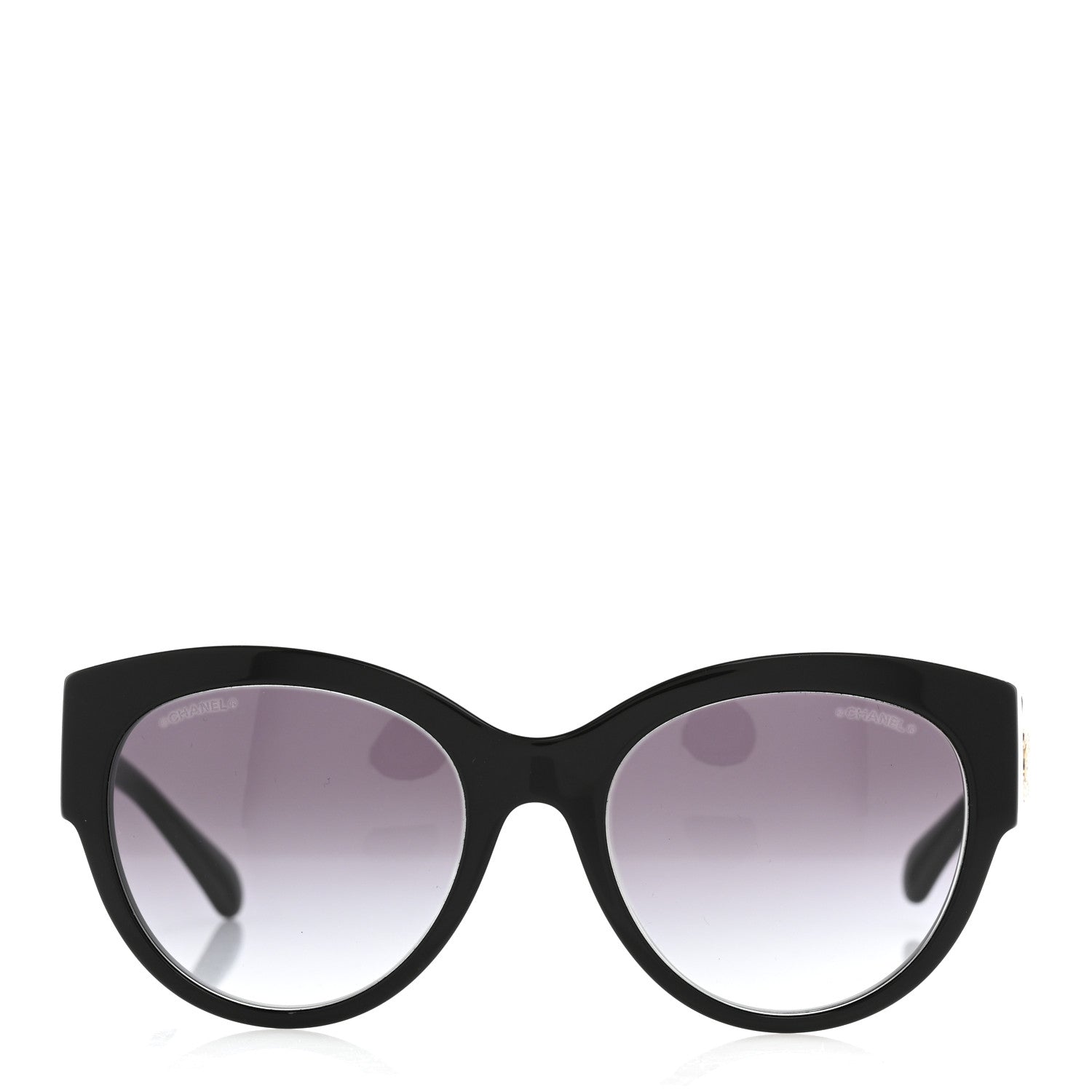 Acetate Sunglasses 5498-B-A Black