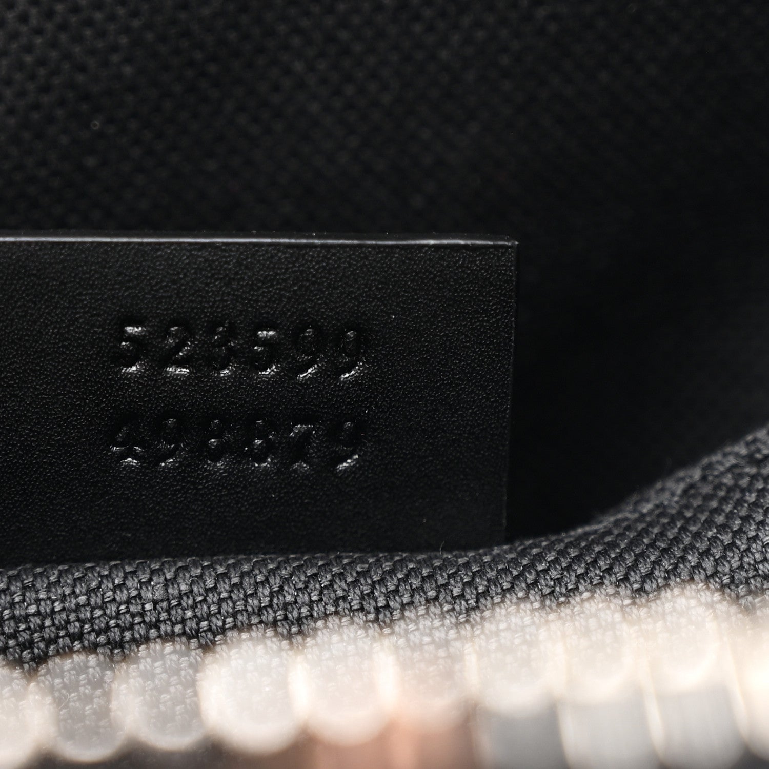 GG Supreme Monogram Web Small Flat Messenger Bag Black Grey