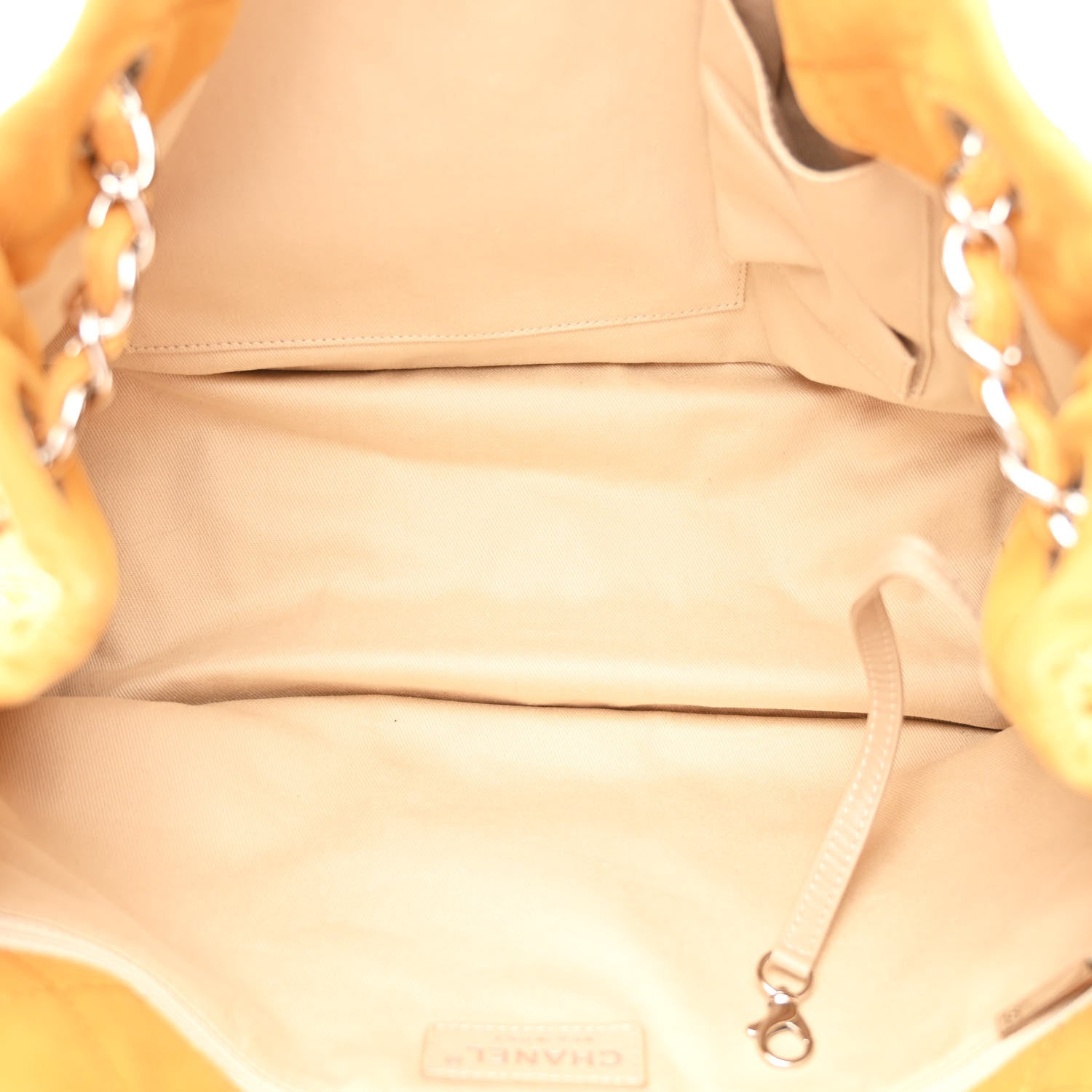 Ultra Soft Suede Calfskin Natural Beauty Tote Yellow