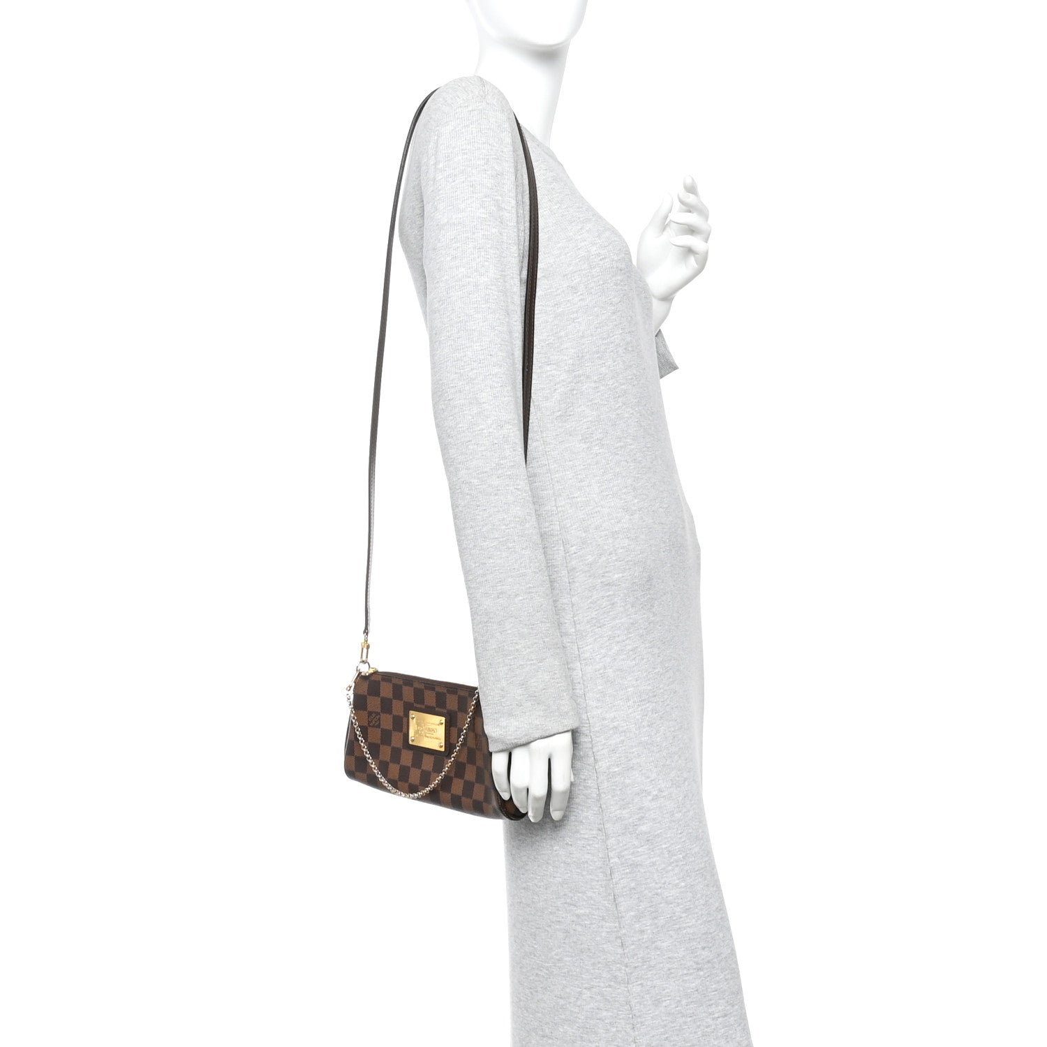 Damier Ebene Eva Clutch