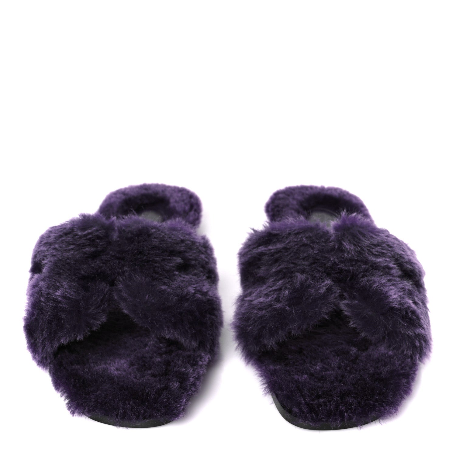 Woolskin Oran Sandals 38.5 Violet Fonce