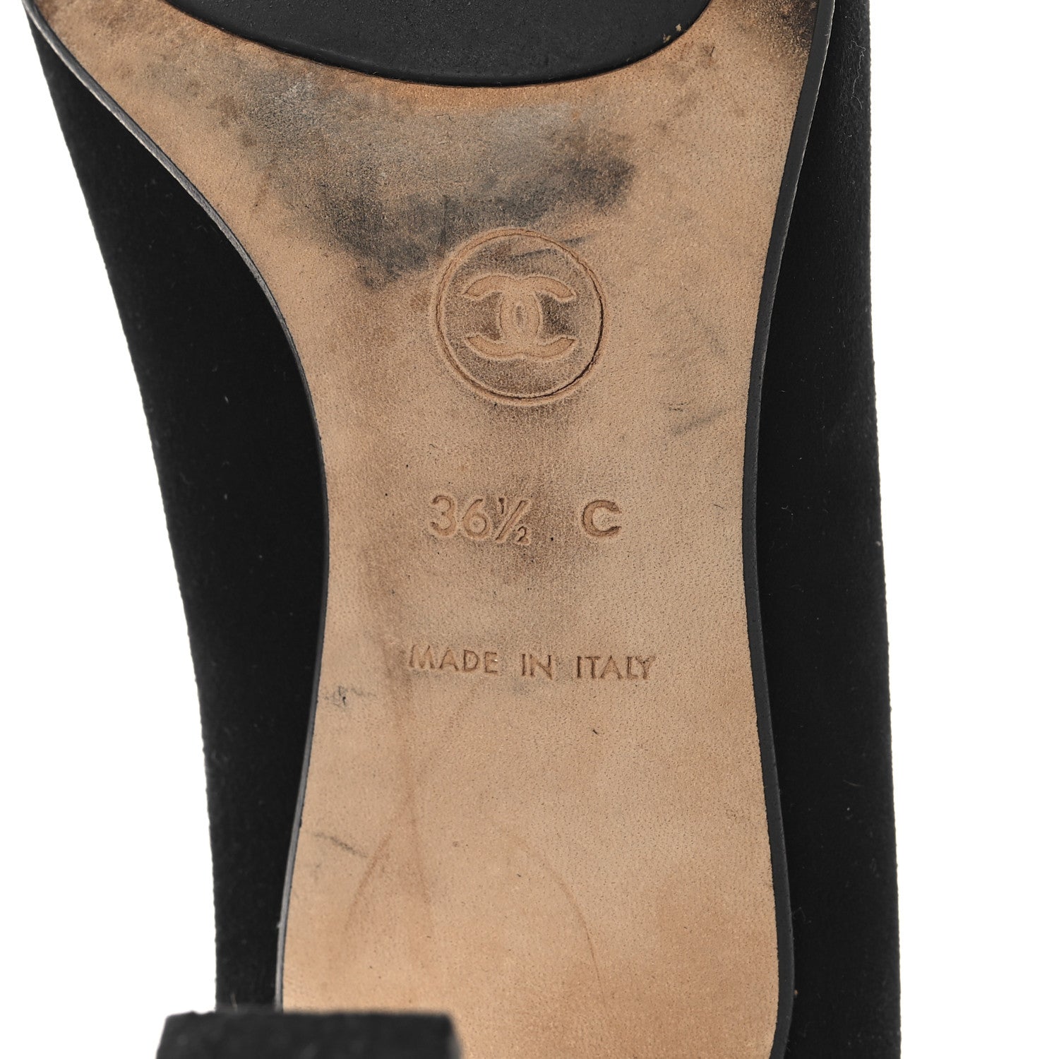Suede CC Pumps 36.5 Black