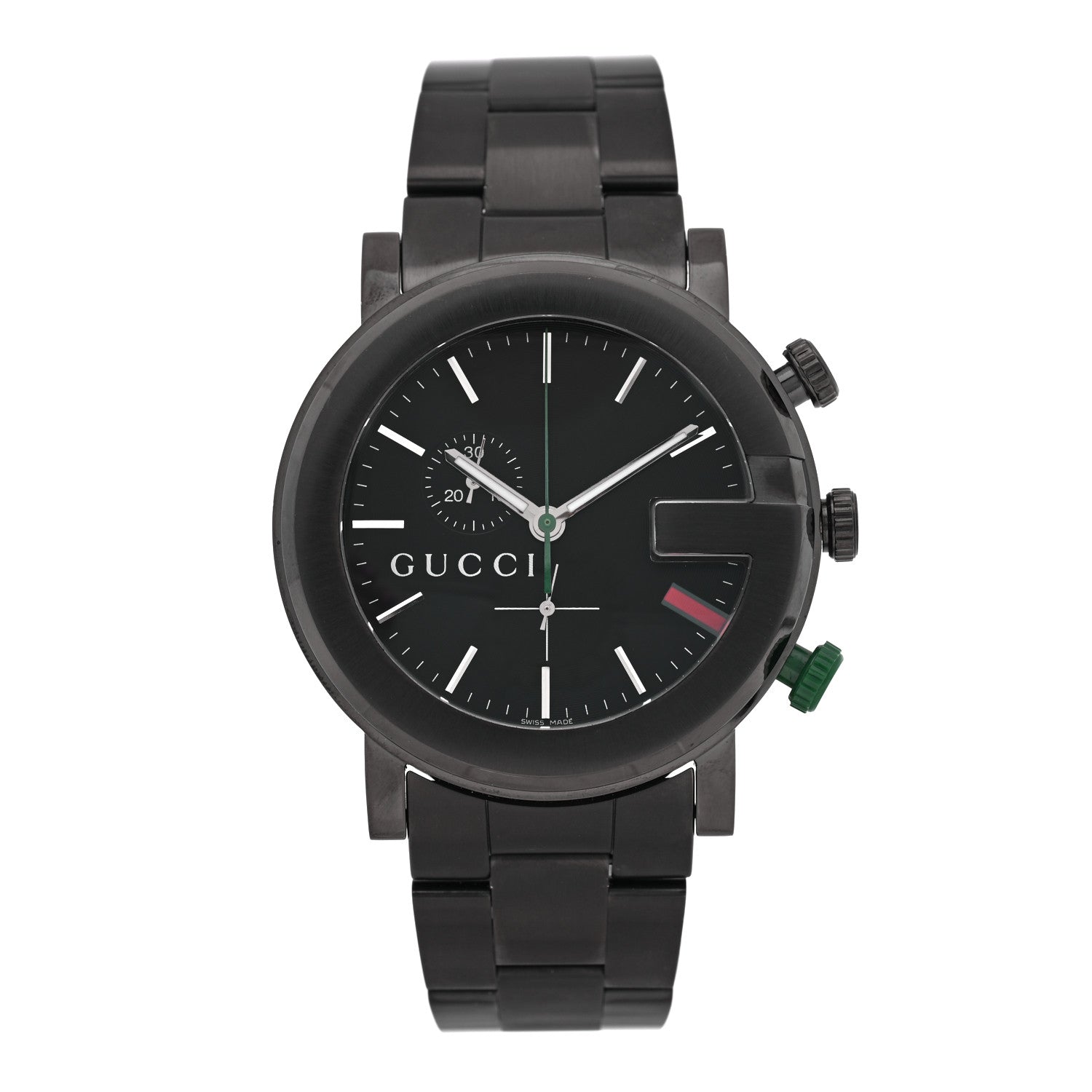 PVD Stainless Steel 44mm 101M G-Chrono Quartz Watch Black