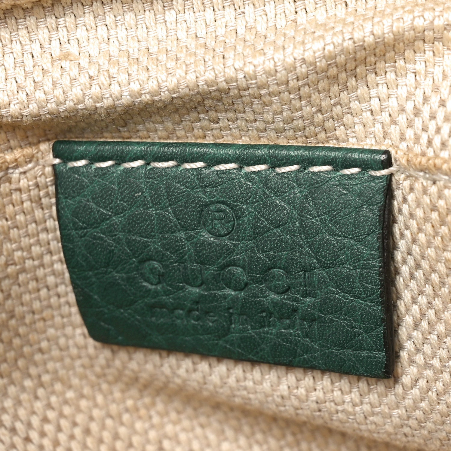 Pebbled Calfskin Small Soho Disco Bag Emerald Green