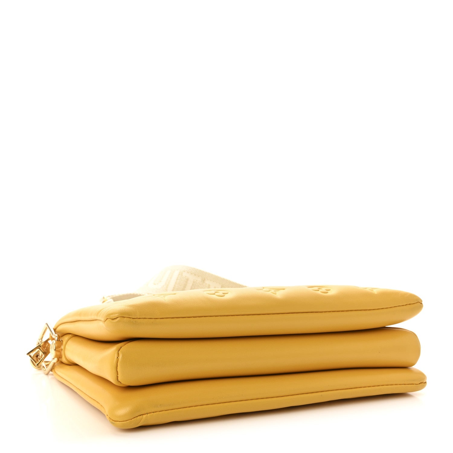 Lambskin Embossed Monogram Coussin PM Sunflower