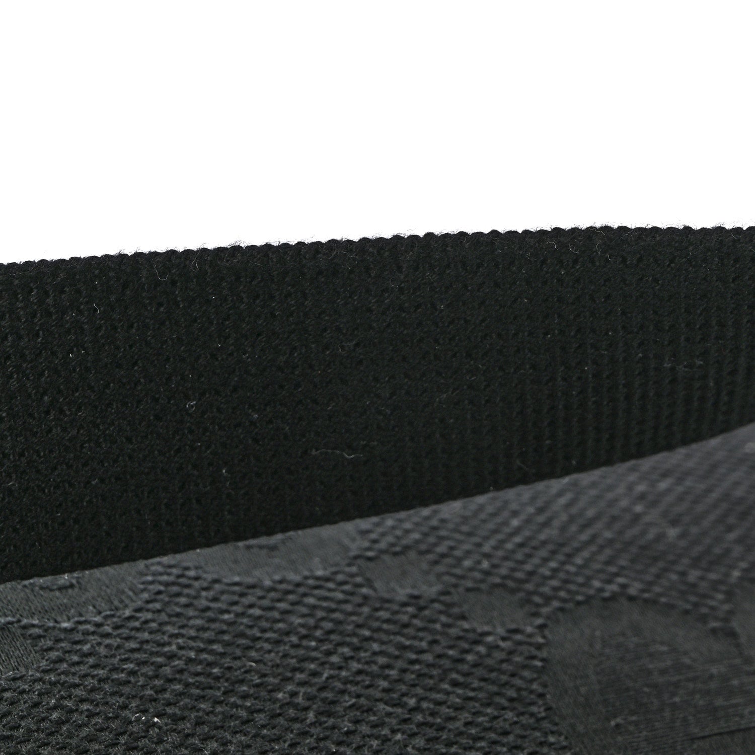 Monogram Jumbo GG Textured Dollar Calfskin Web Belt Bag Black