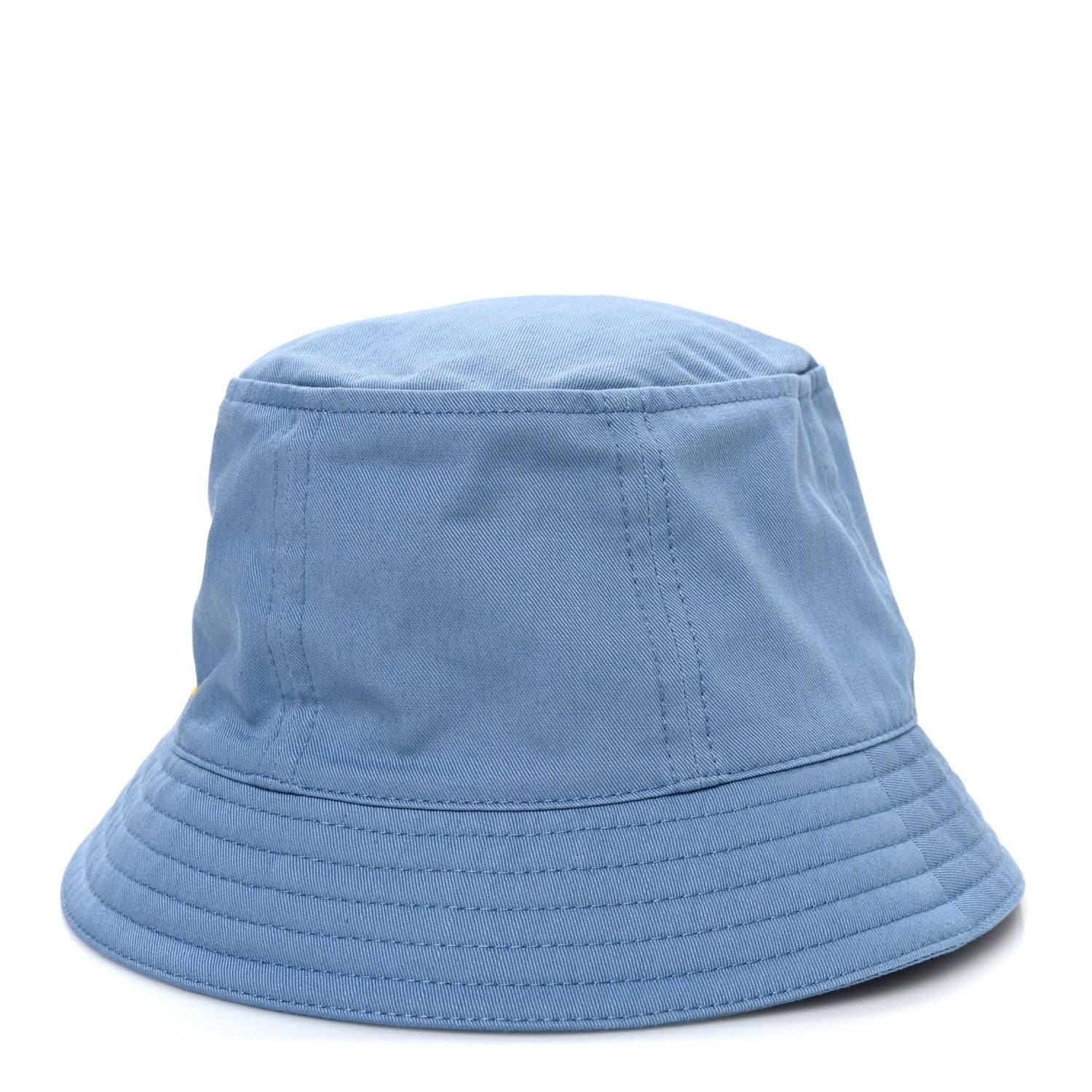 Washed Cotton Calvi Bucket Hat 57 Bleu Faience