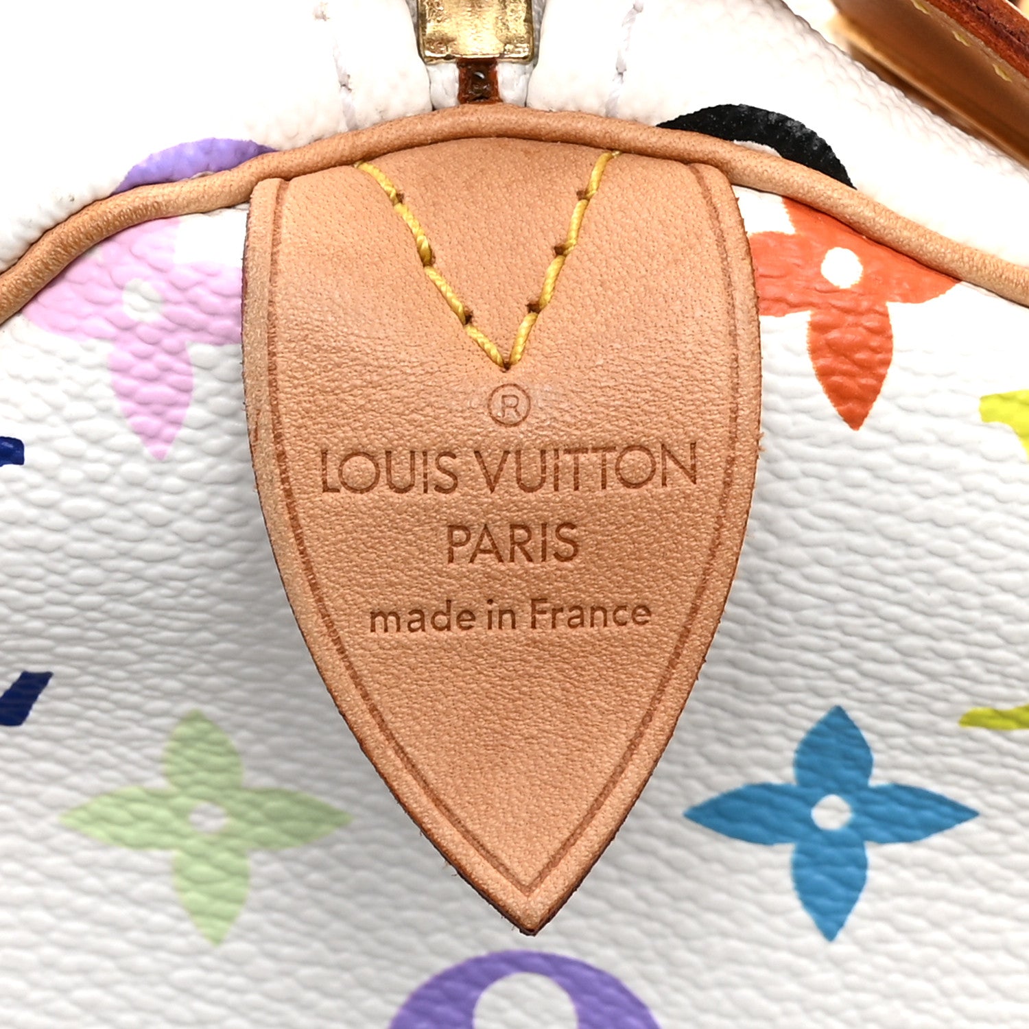 Monogram Multicolor Speedy 30 White