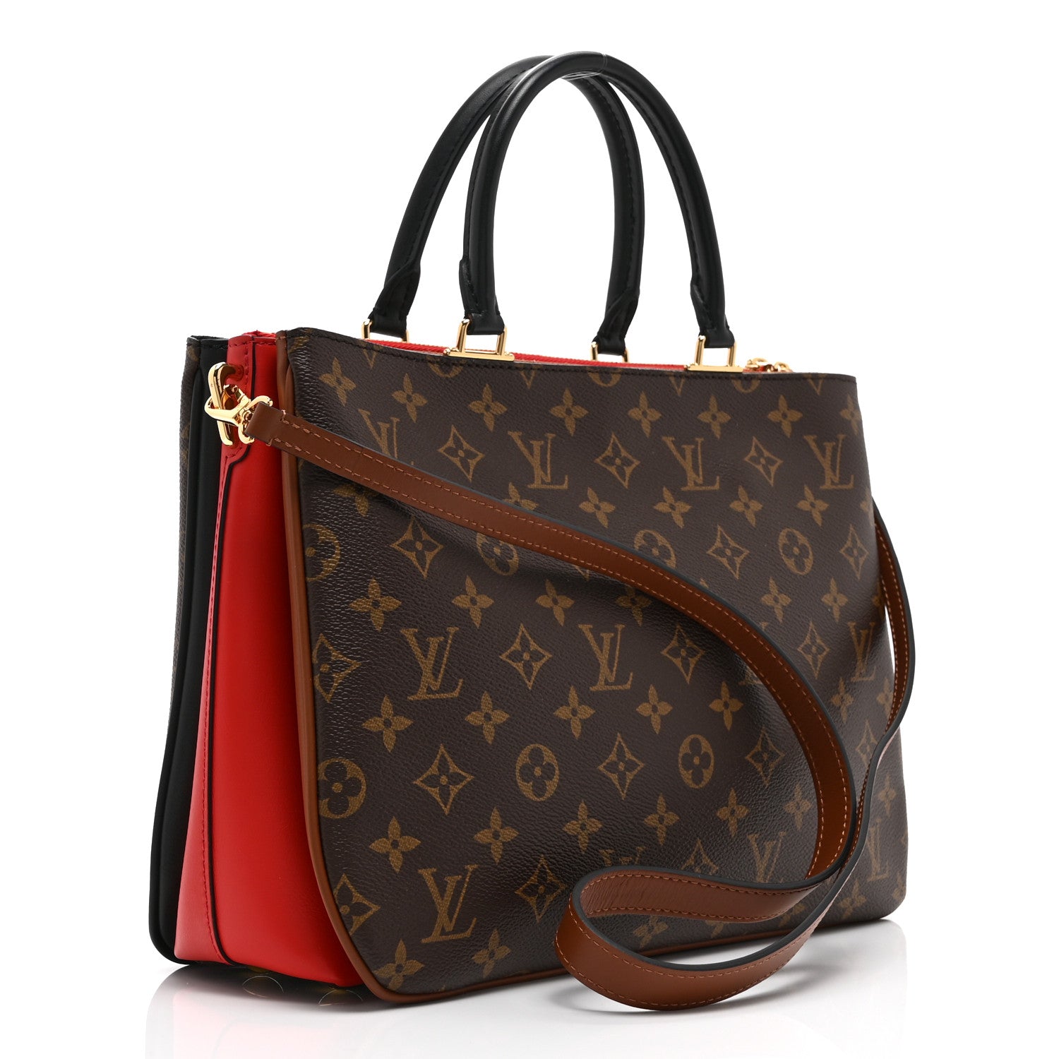 Monogram Millefeuille Black Rouge
