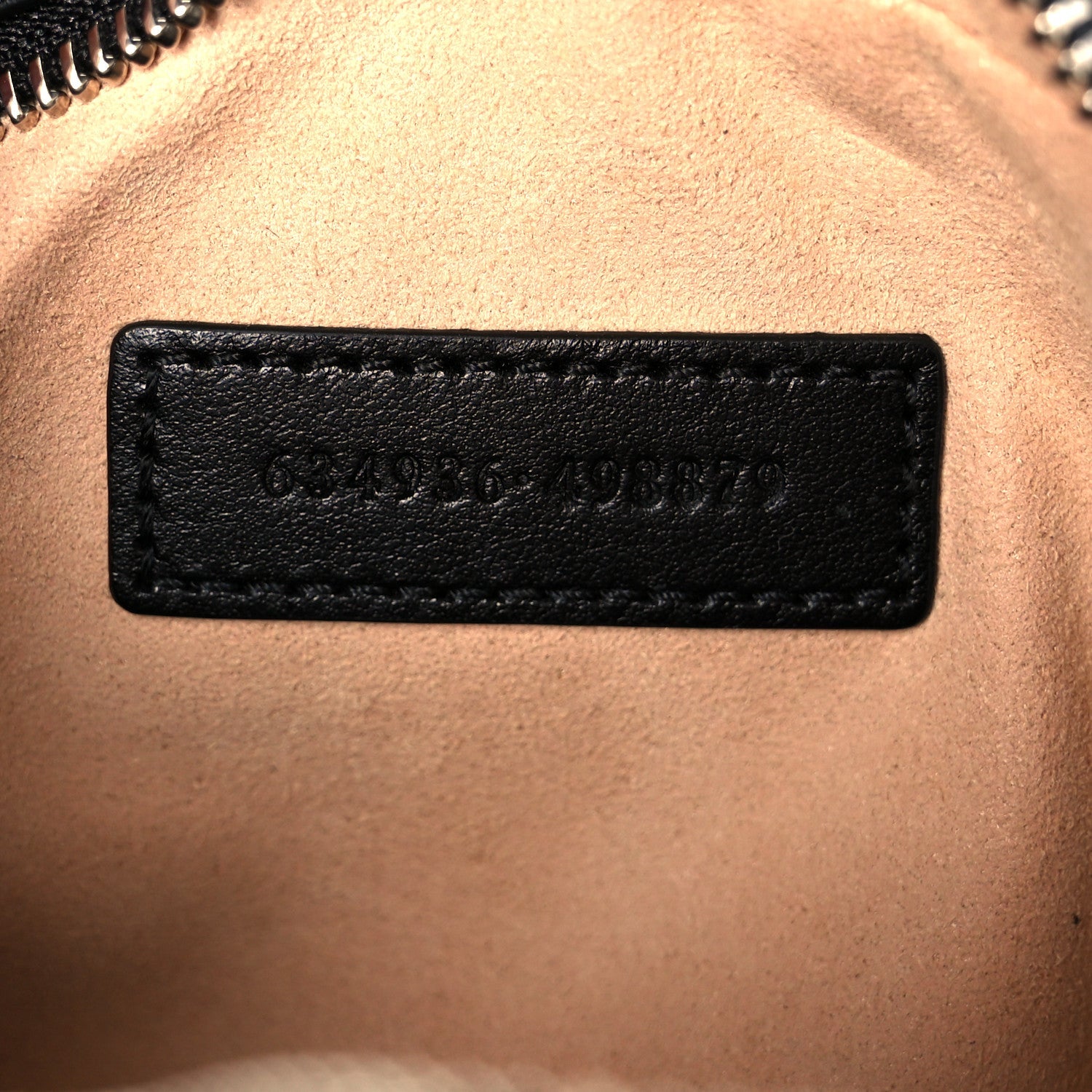 Calfskin Matelasse Aria Mini GG Marmont Chain Shoulder Bag Black