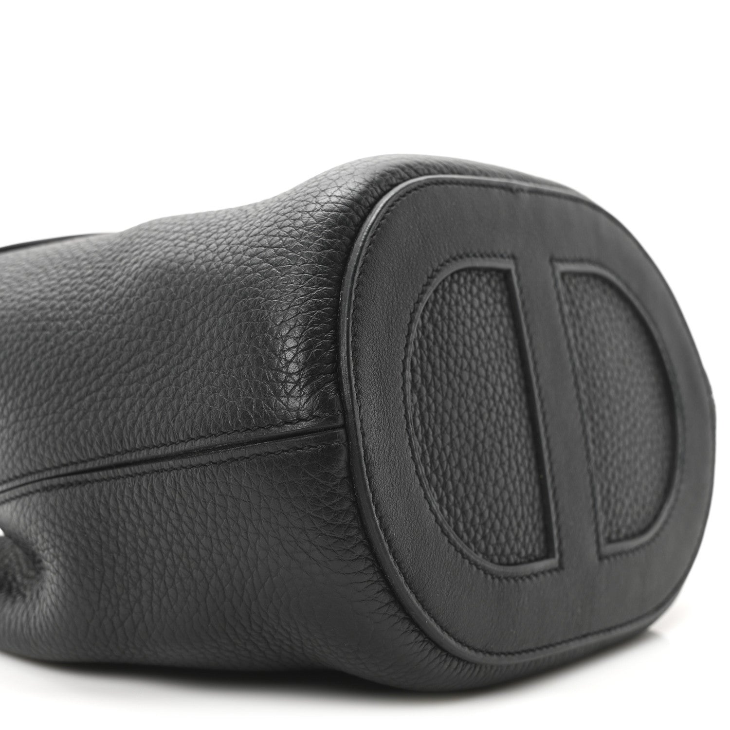 Taurillon Clemence Swift In-The-Loop 18 Bag Black