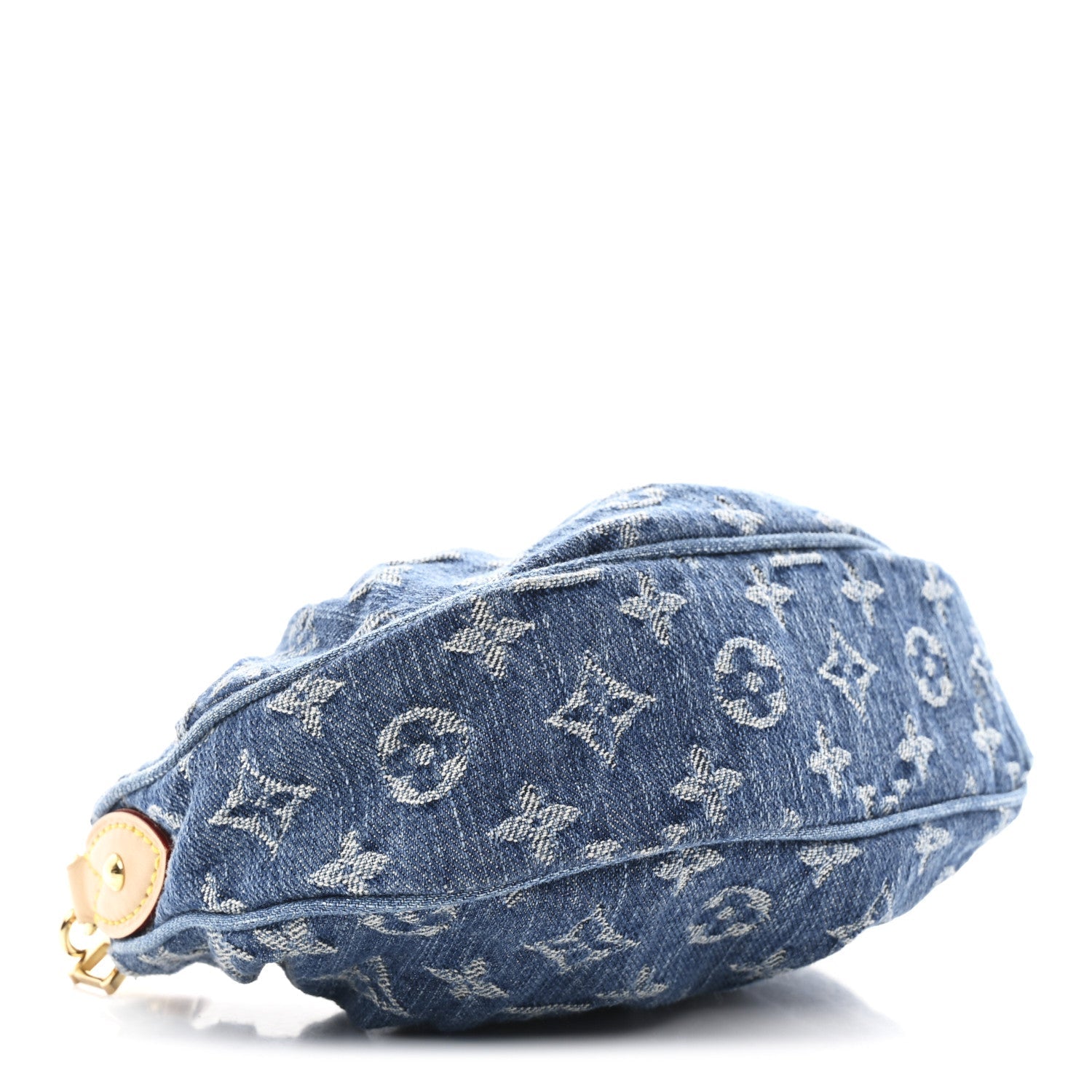 Monogram Denim Pochette Valley Blue