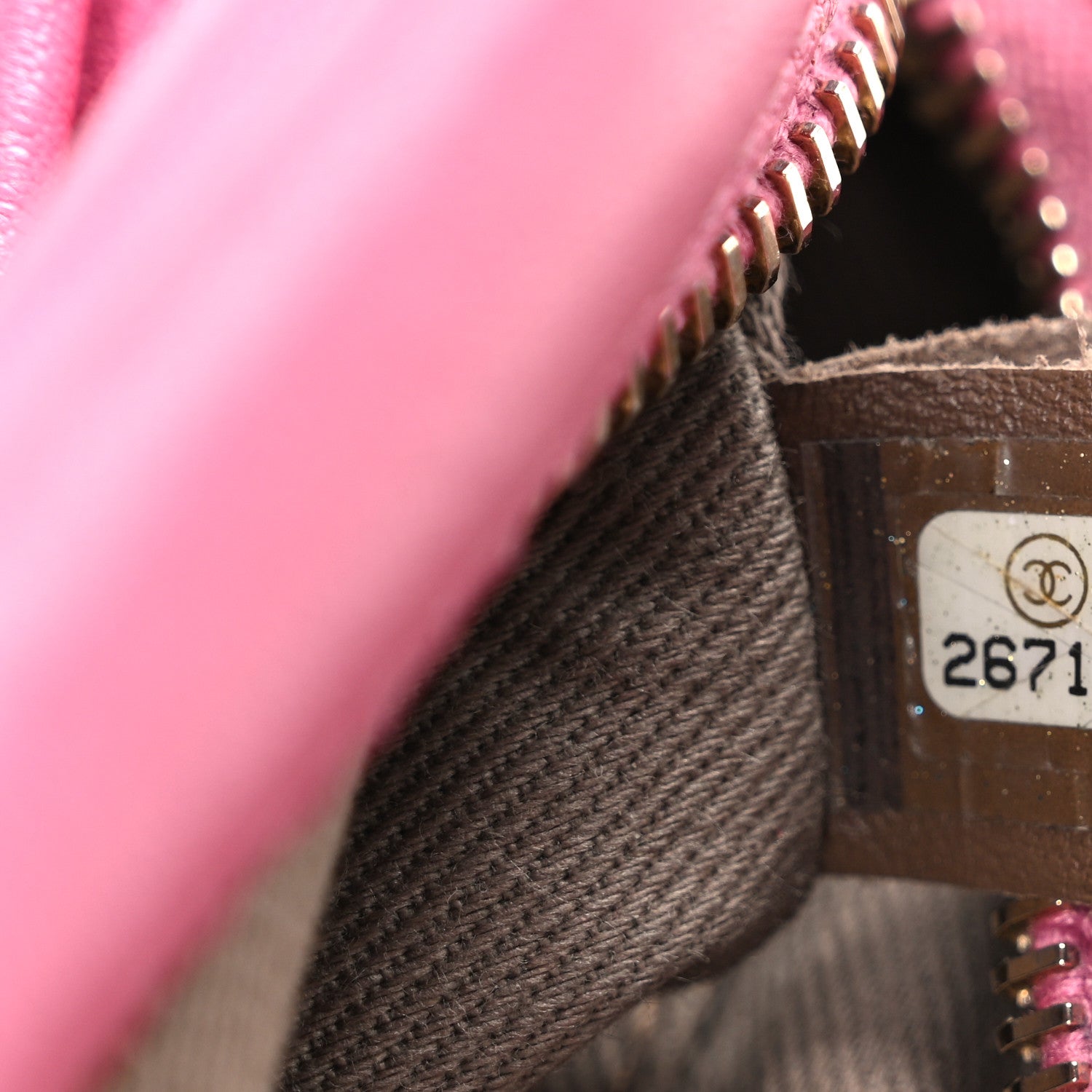 Goatskin Quilted Small Casual Trip Camera Case Dark Pink
