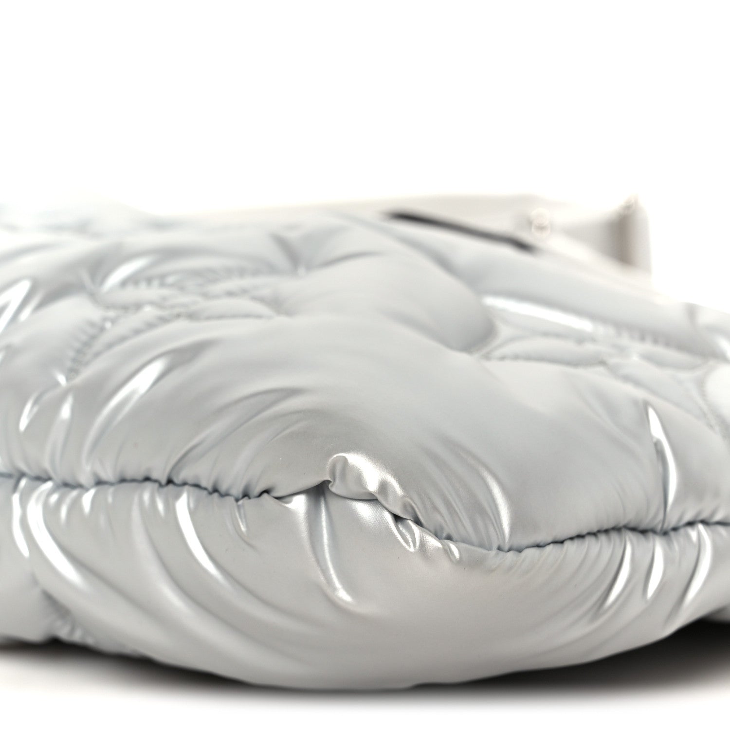 Econyl Monogram Pillow Maxi Multi Pochette Accessories Large Pochette Silver