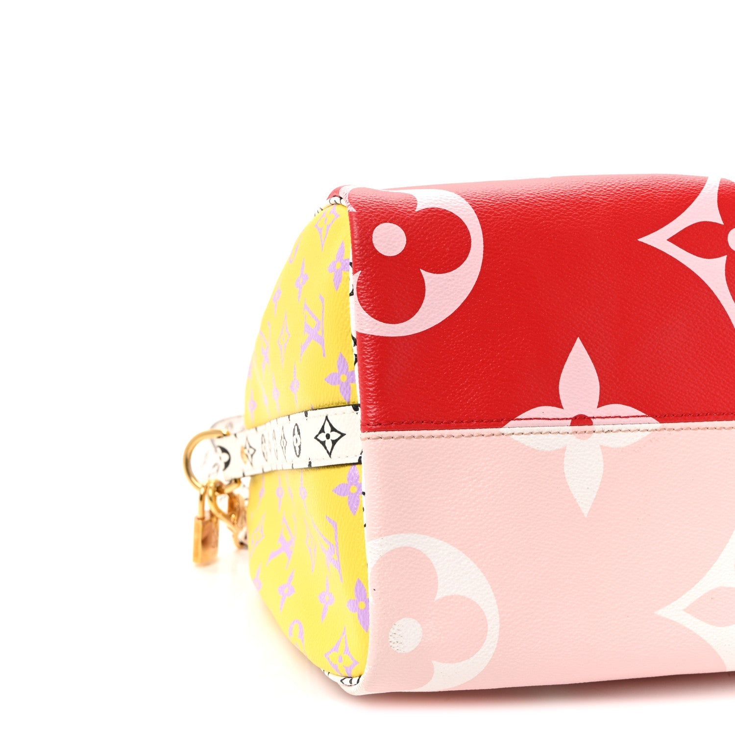 Monogram Giant Speedy Bandouliere 30 Rouge