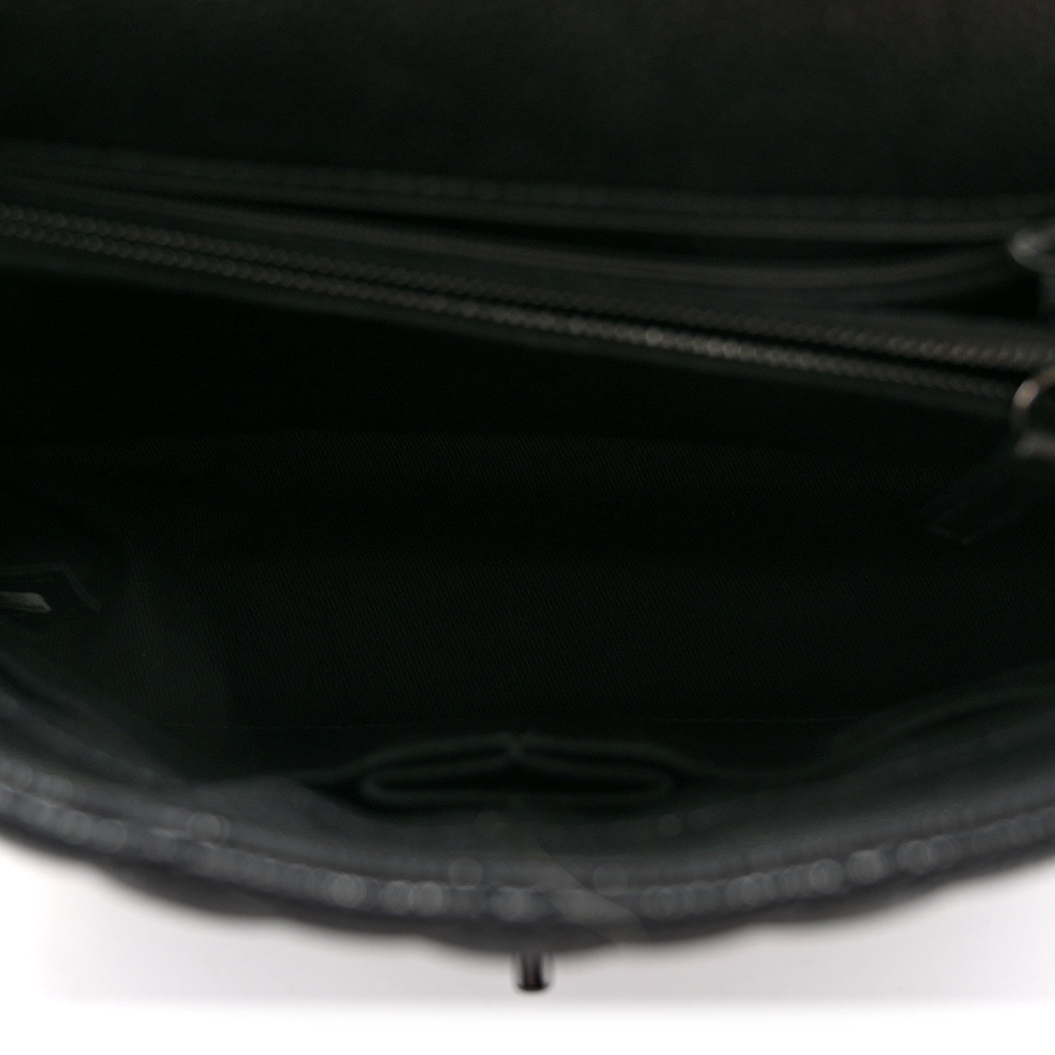 Caviar Quilted Small Coco Handle Flap So Black