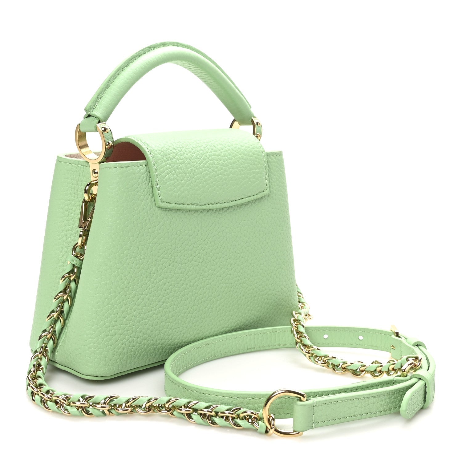 Taurillon Mini Capucines Vert Pomme