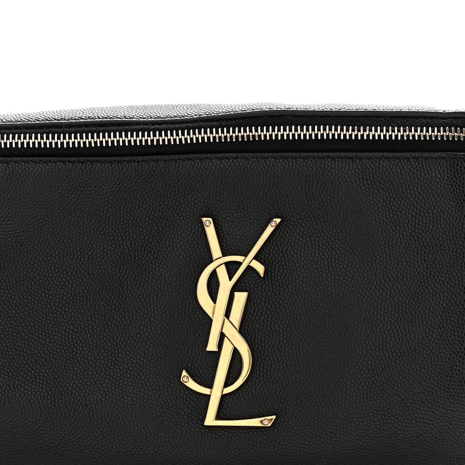 Grain De Poudre Monogram Belt Bag Black