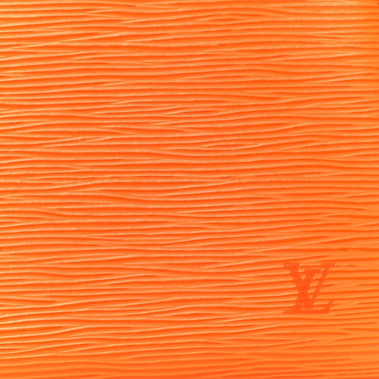 Epi Pochette Accessories 24 Mandarin