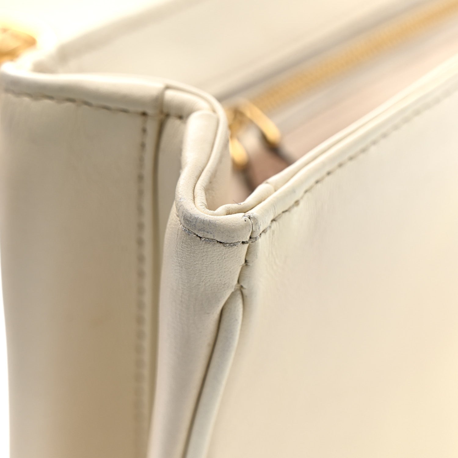 Vitello Palmellato Lux Crystal Medium Rajah Shoulder Bag Mystic White Multicolor