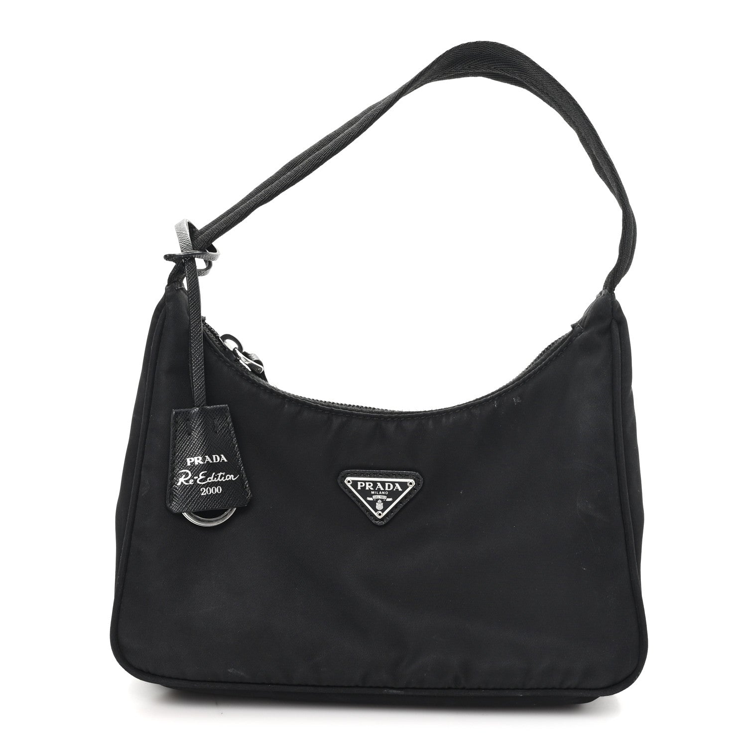Tessuto Nylon Mini Re-Edition 2000 Bag Black
