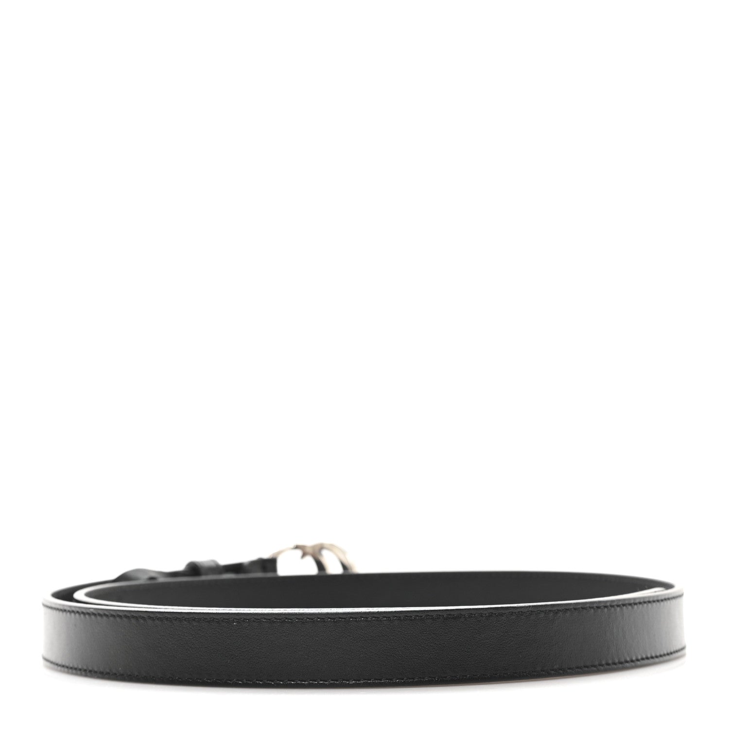 Calfskin Double G 20mm Belt 90 36 Black