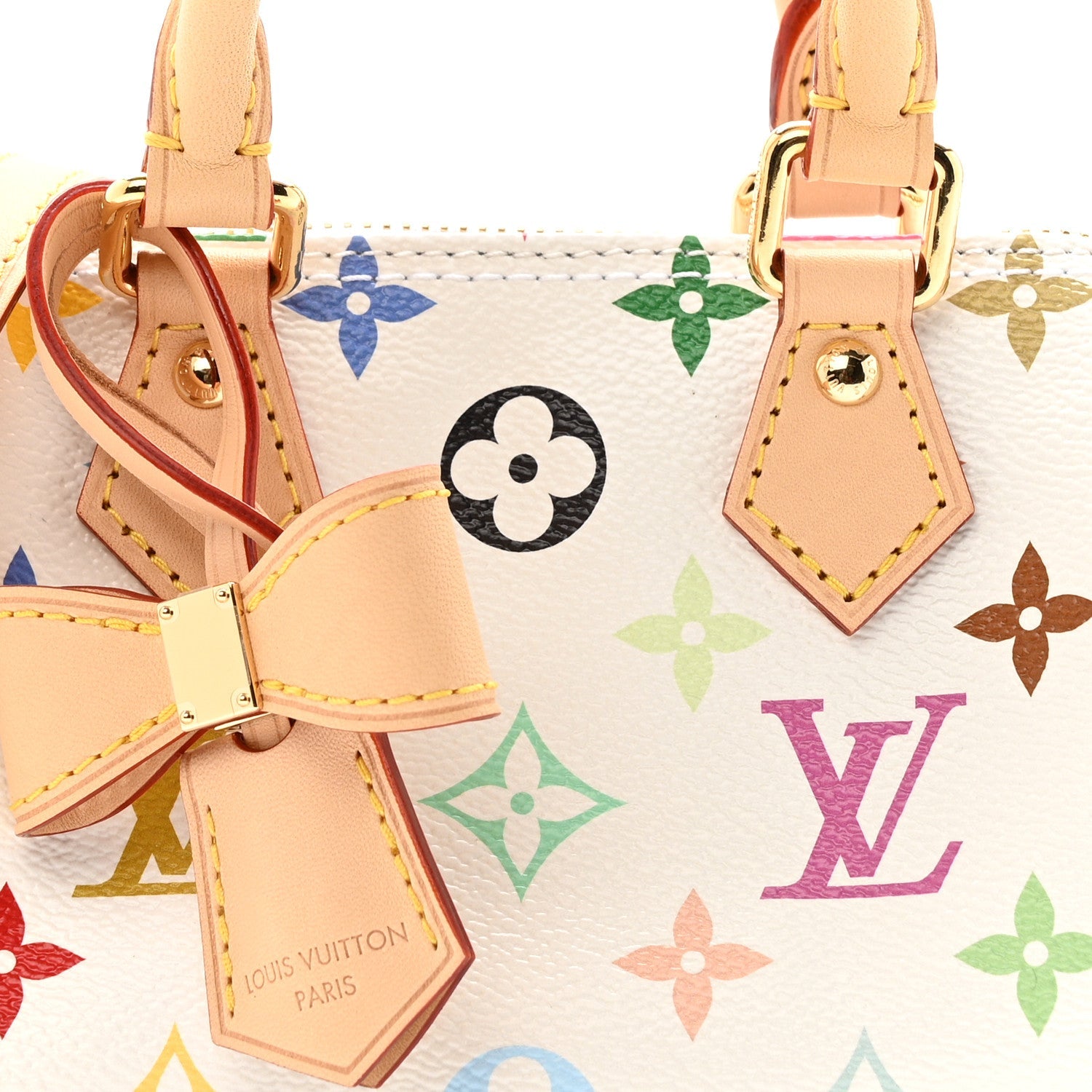 LV X TM Monogram Multicolor Nano Speedy White