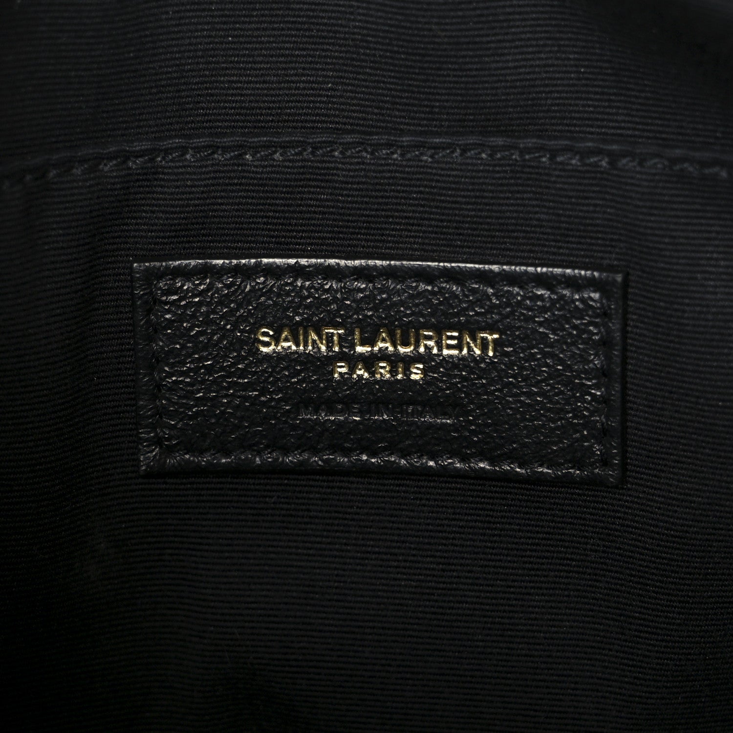 Calfskin Matelasse Monogram Lou Camera Bag Black