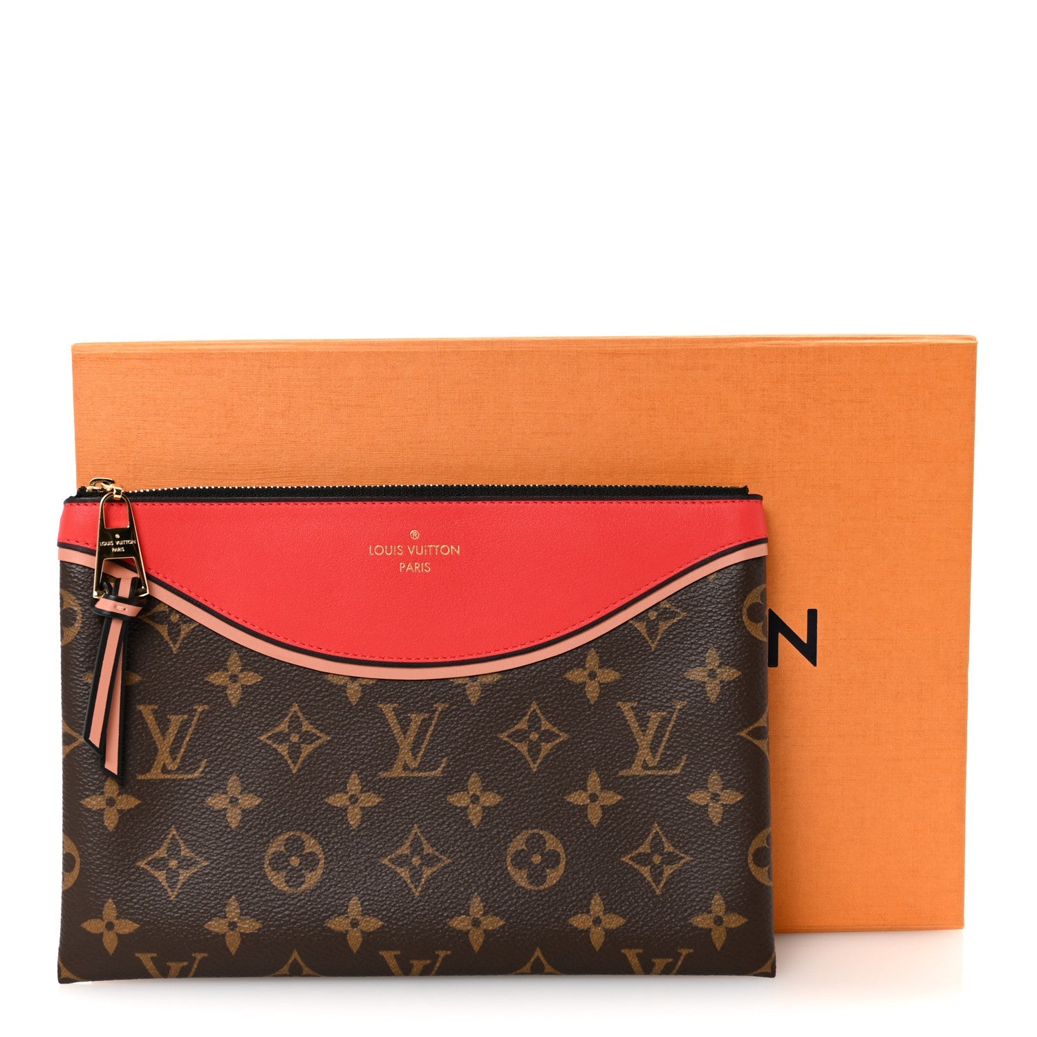 Monogram Tuileries Pochette Red