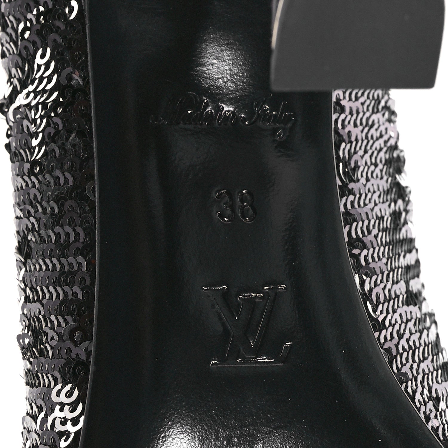 Sequin Sparkle Pumps 38 Argent