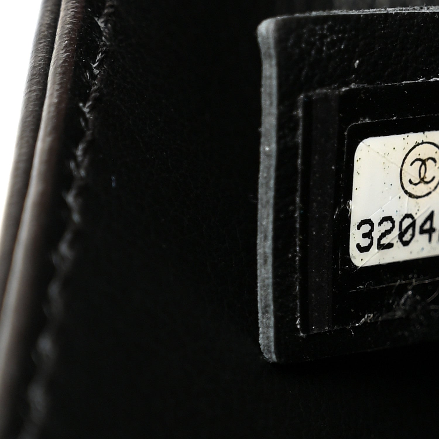 Calfskin Quilted CC Uniform Flap Belt Bag Black