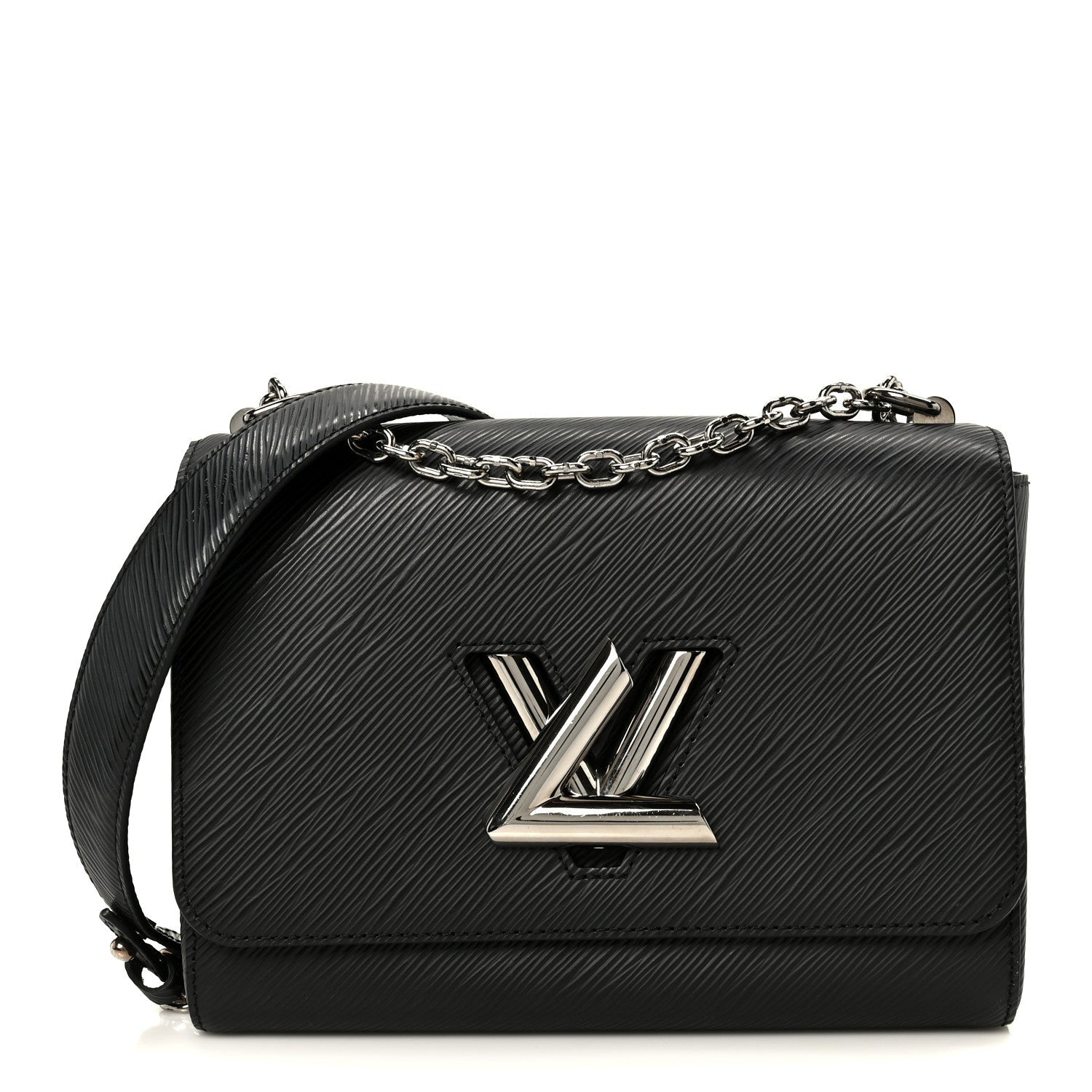 Epi Twist Shoulder Bag MM Black