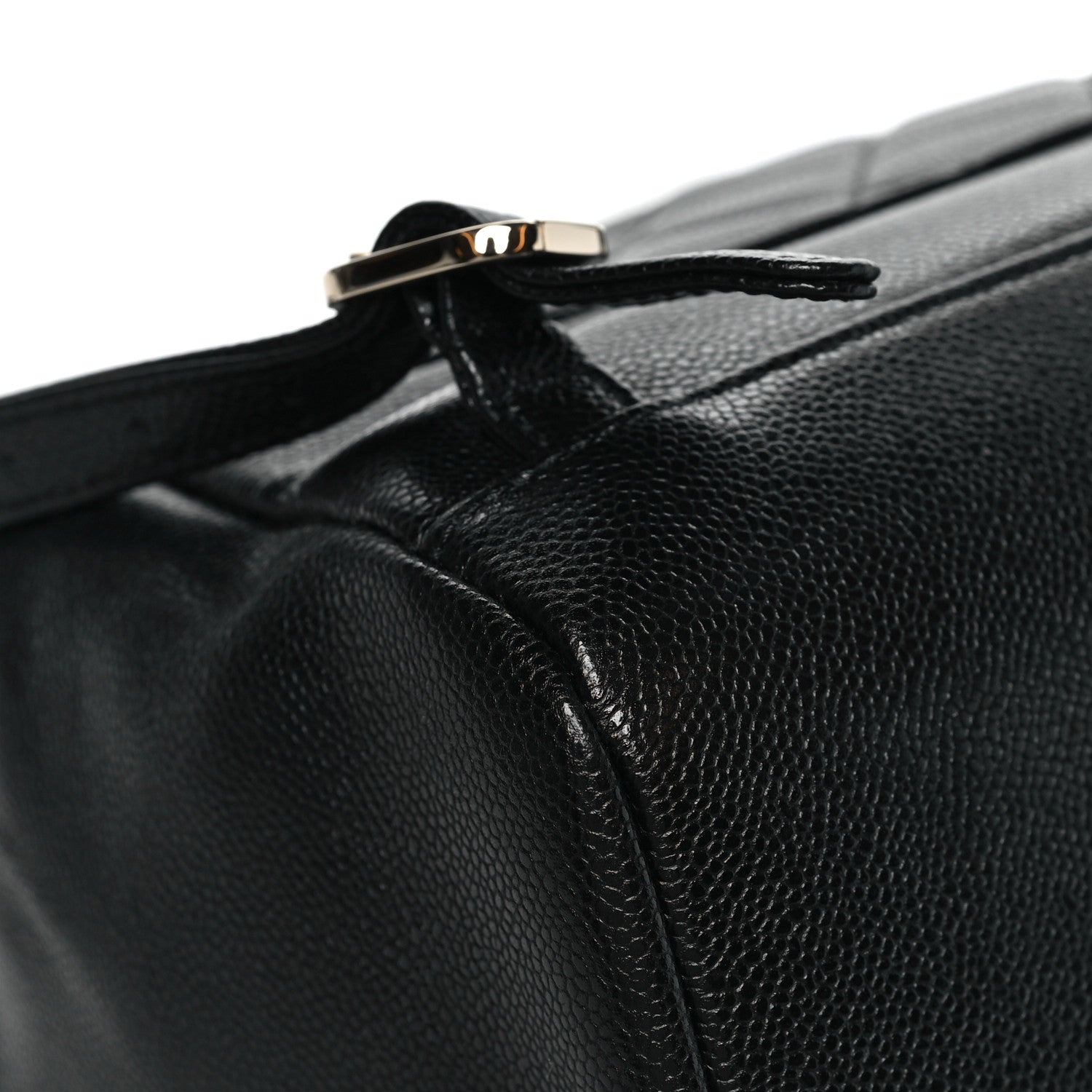 Caviar Quilted Business Affinity Backpack Black