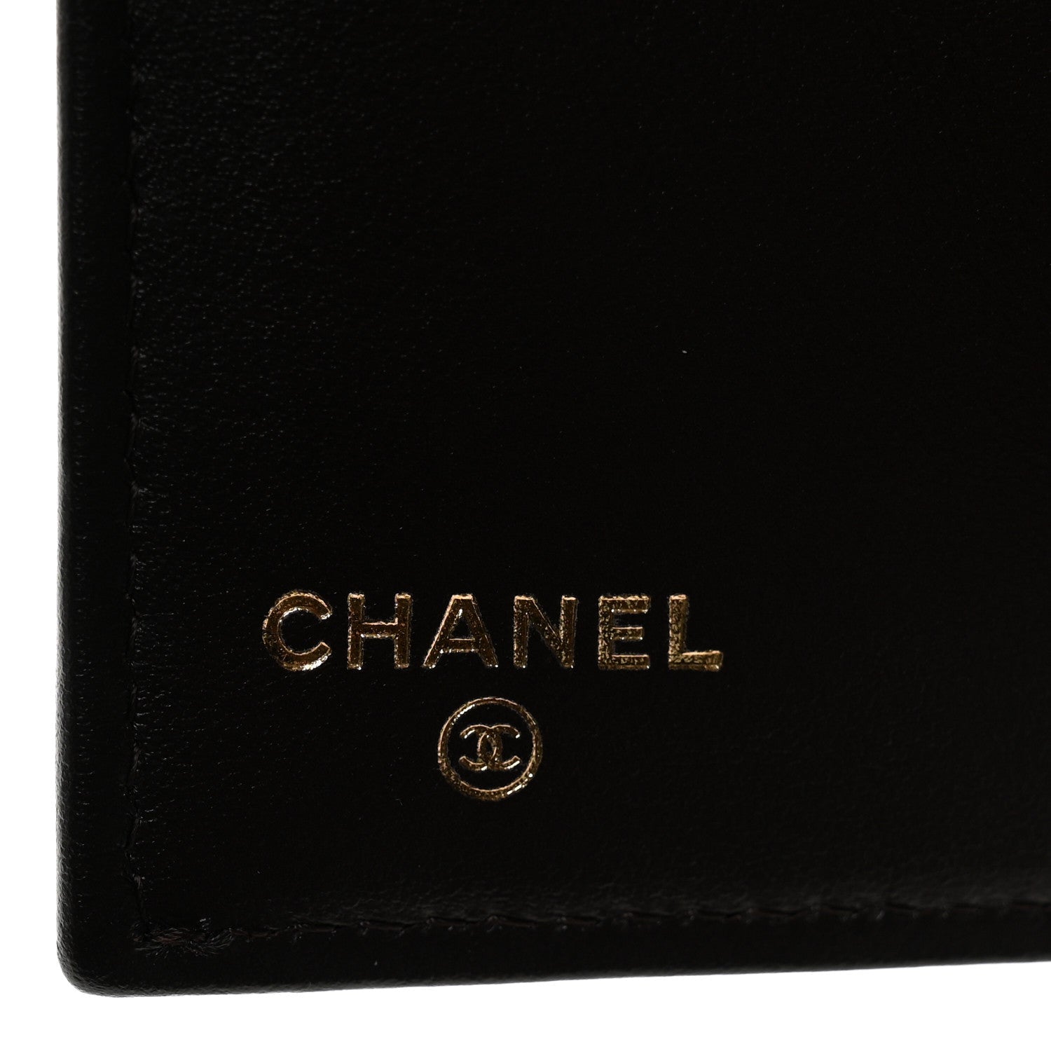 Caviar Quilted Medium Flap Wallet Dark Purple