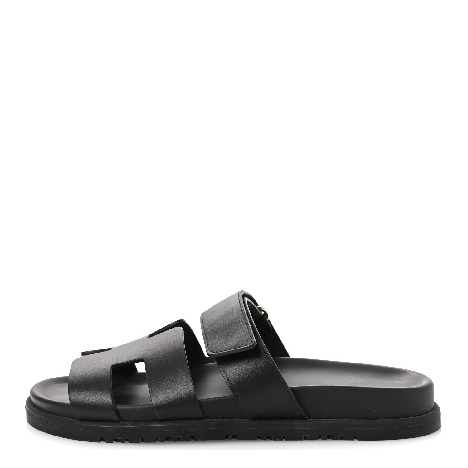 Calfskin Womens Chypre Sandals 38 Black