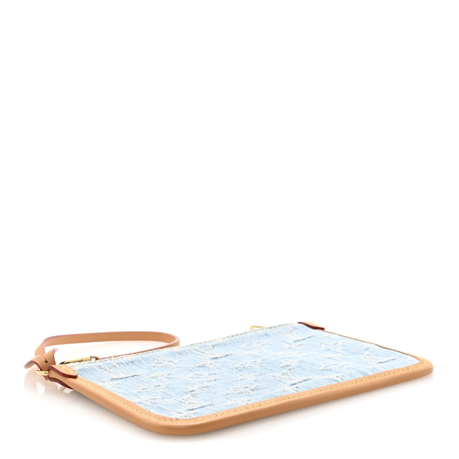 Monogram Denim CarryAll PM Sky Blue
