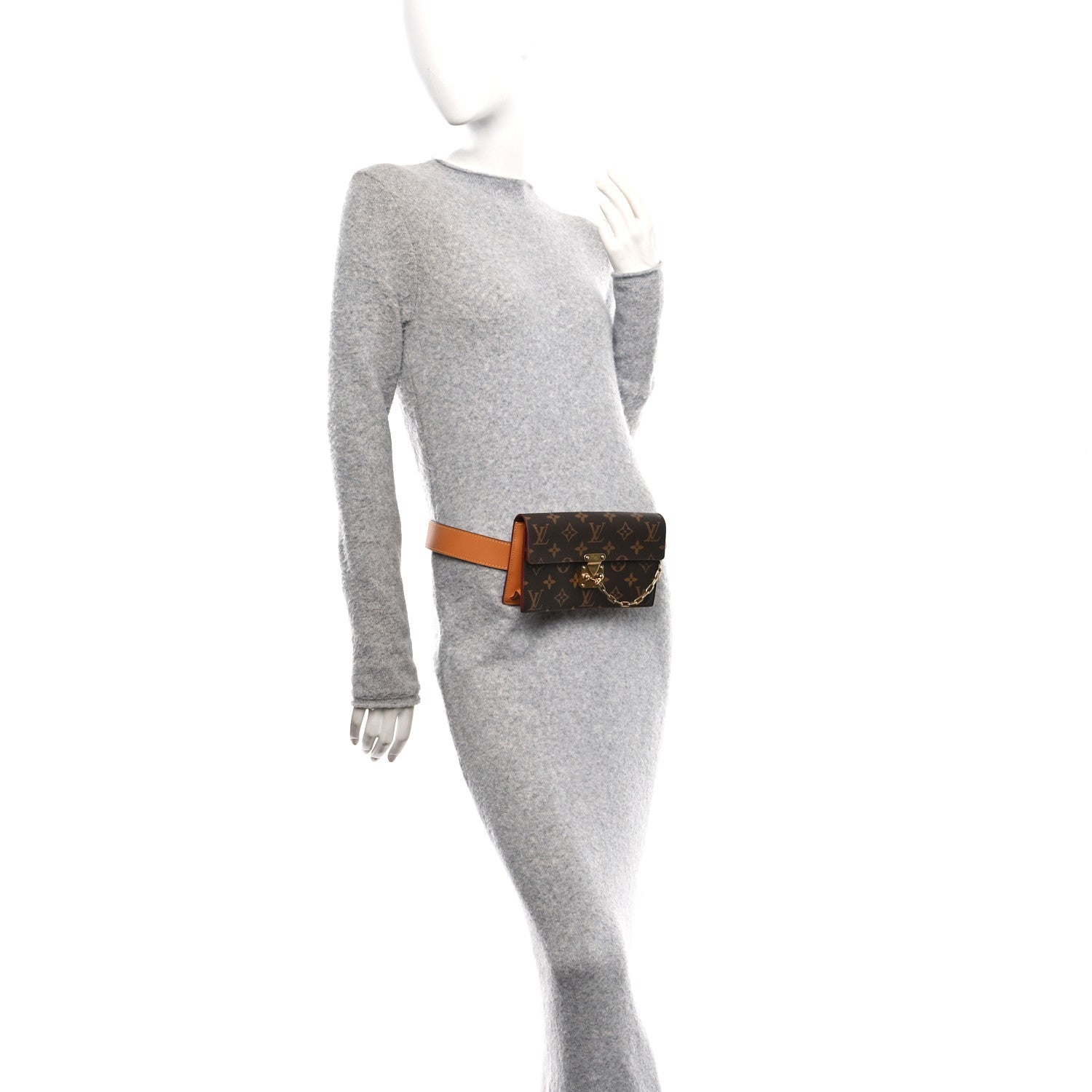 Monogram S Lock Belt Pouch MM
