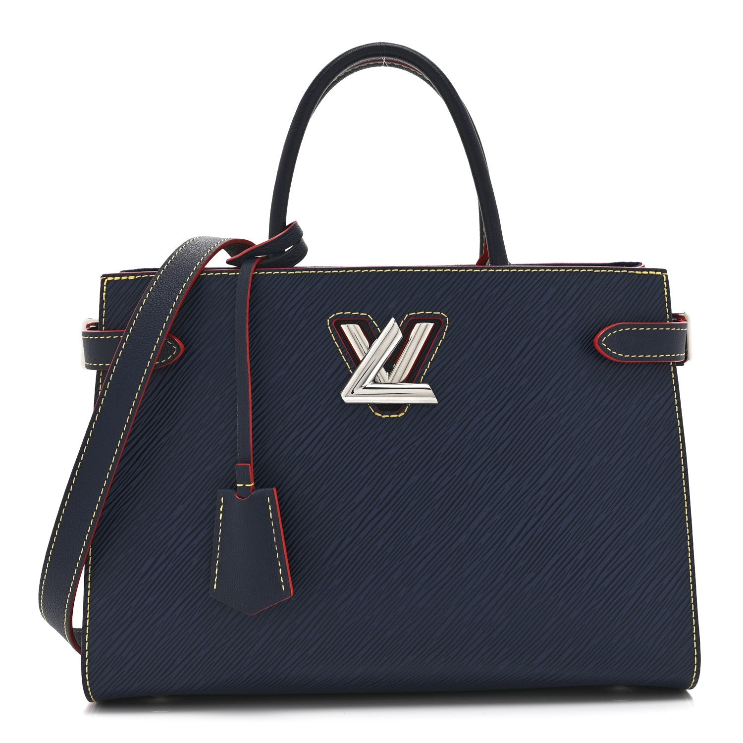 Epi Twist Tote Indigo
