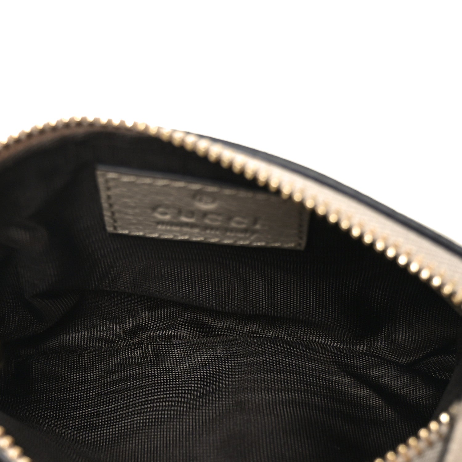 GG Supreme Monogram Selleria Key Case Mystic White Oatmeal