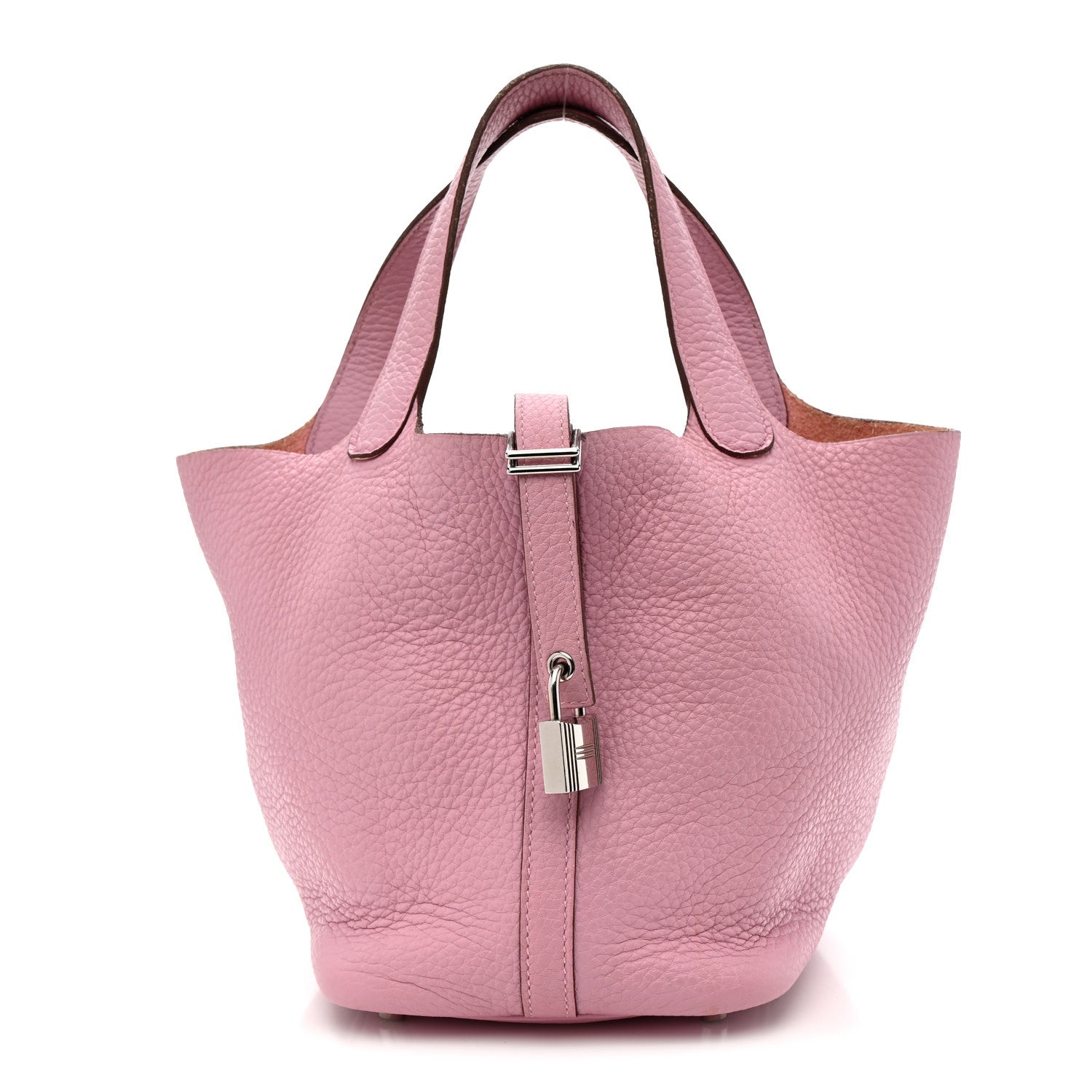 Taurillon Clemence Picotin Lock 18 PM Mauve Sylvestre