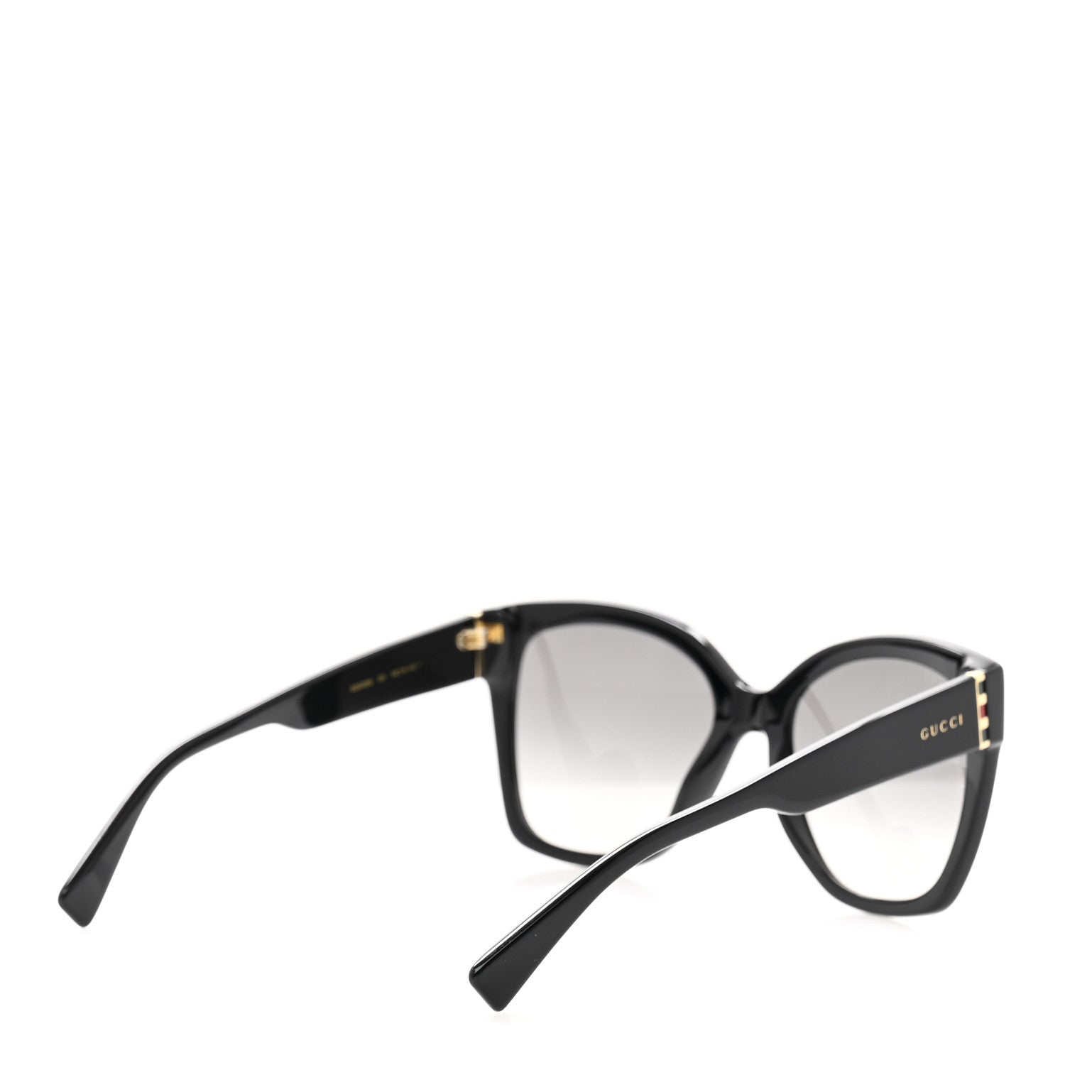 Acetate Square Frame Sunglasses GG0459S Black