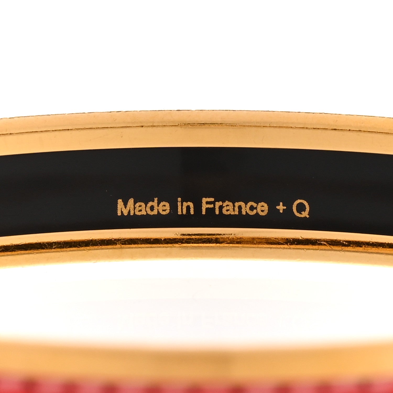 Enamel Printed Colliers de Chiens Narrow Bracelet 62