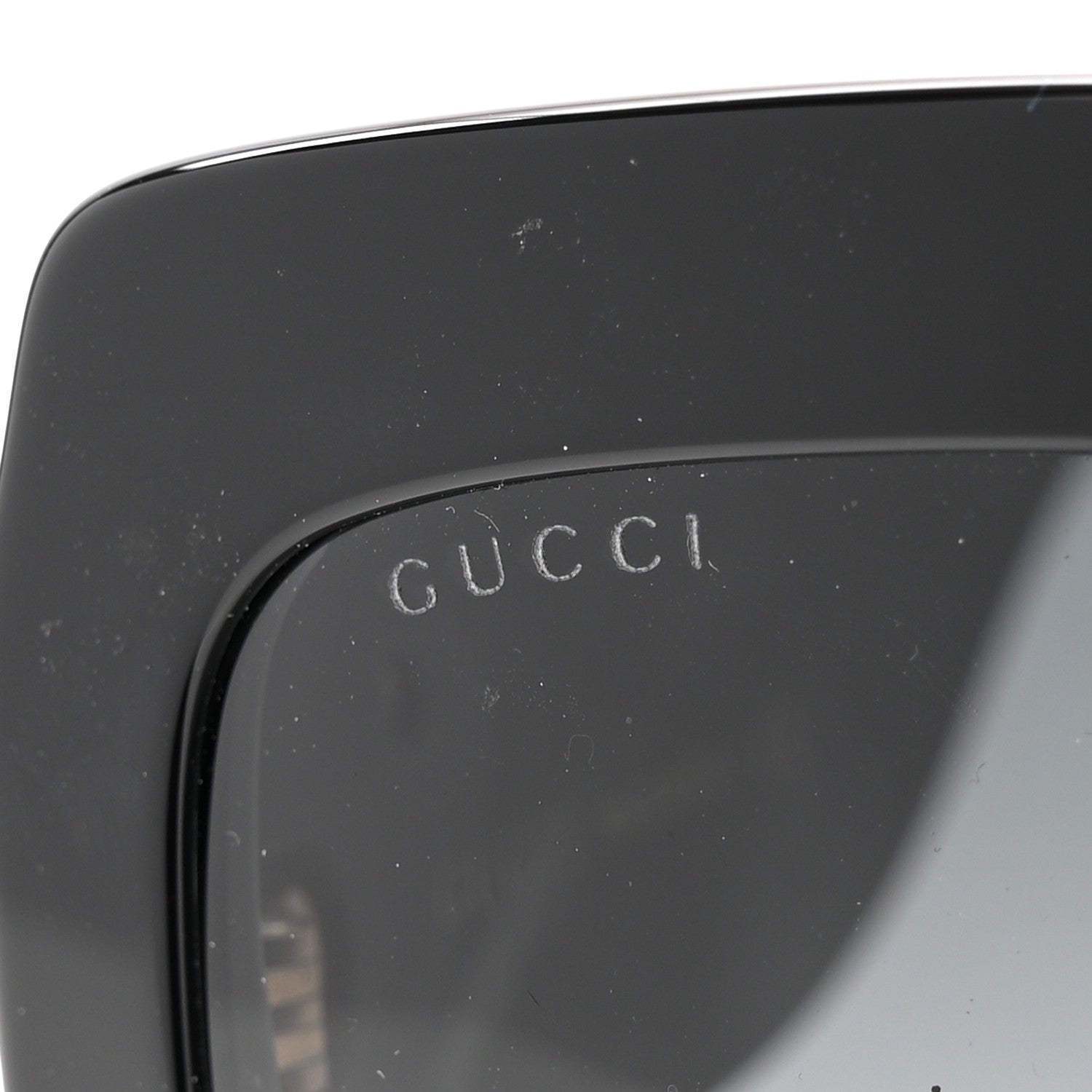 Square Frame GG0102S Sunglasses Glitter Black