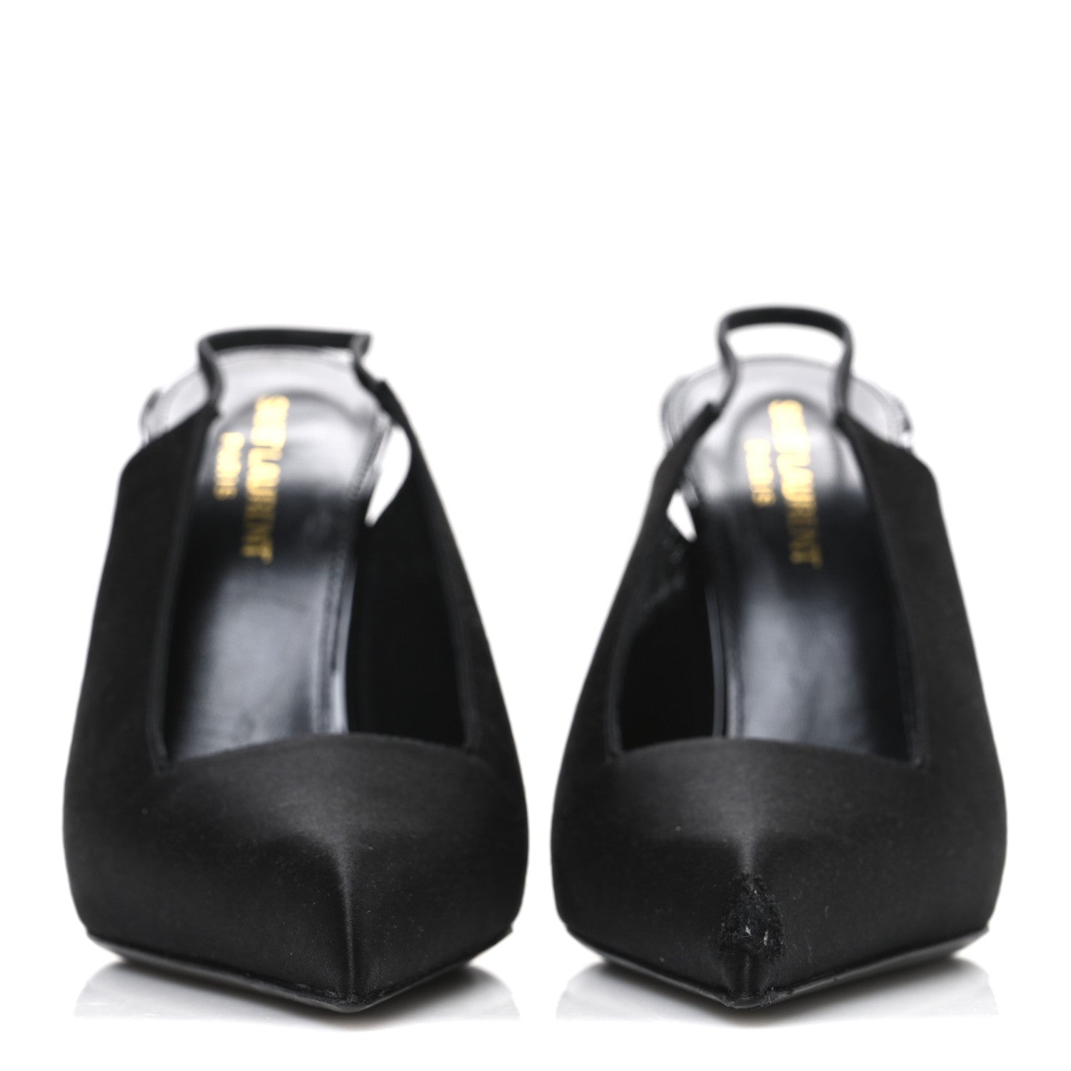 Raso Regale Raven 110 Slingback Pumps 37.5 Black