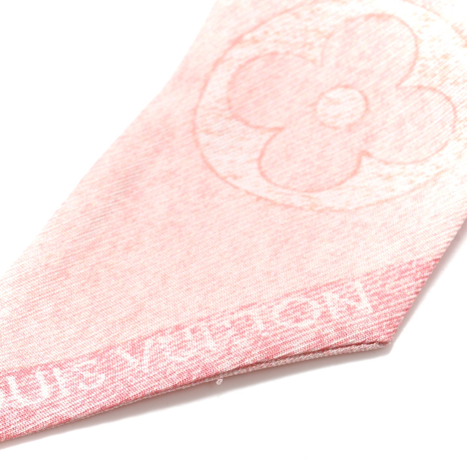 Silk Monogram Infinity BB Bandeau Light Pink