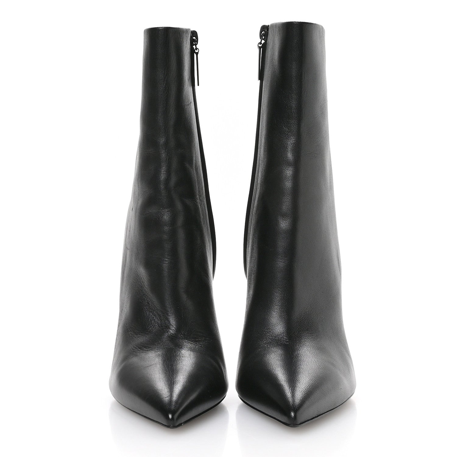 Calfskin Opyum Ankle Boots 40 Black