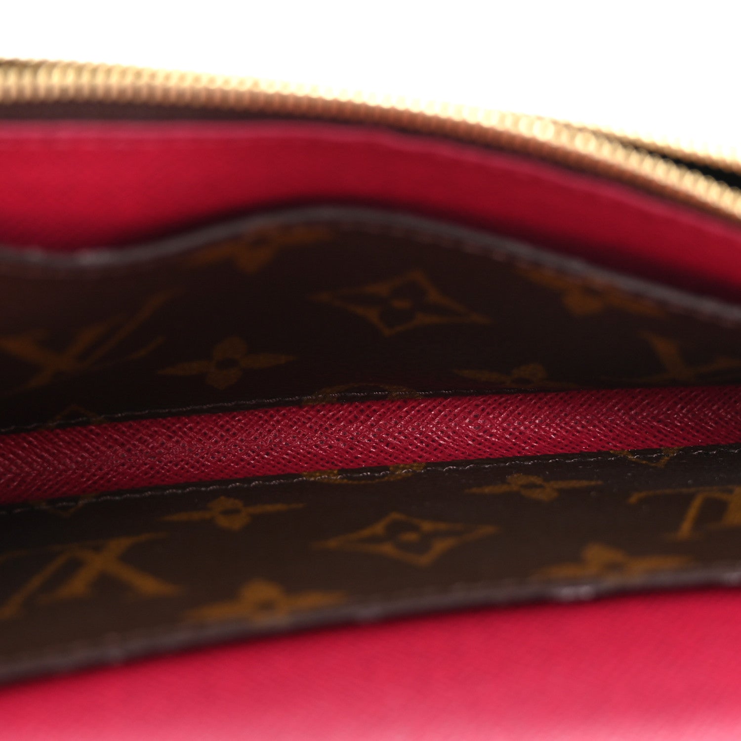 Monogram Emilie Wallet Fuchsia