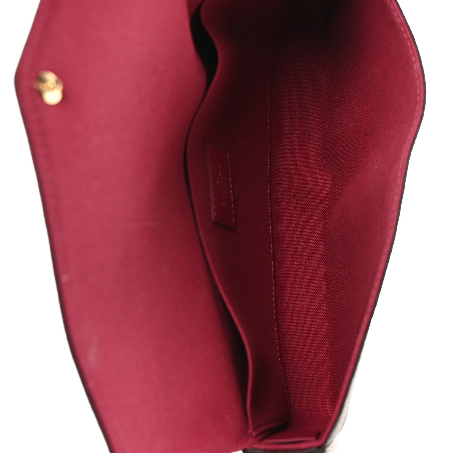 Monogram Pochette Felicie Chain Wallet Fuchsia