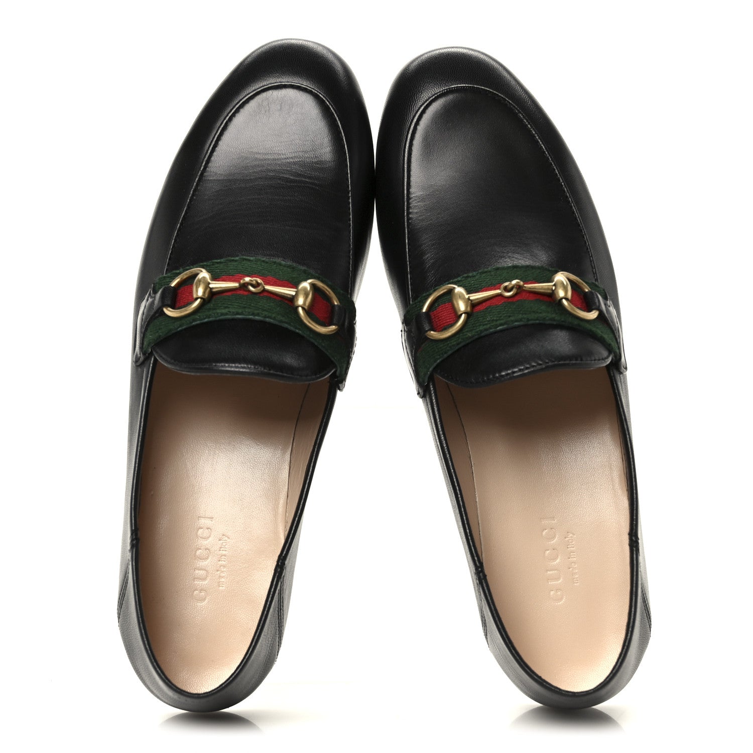 Malaga Kid Web Womens Horsebit Loafers 35 Black